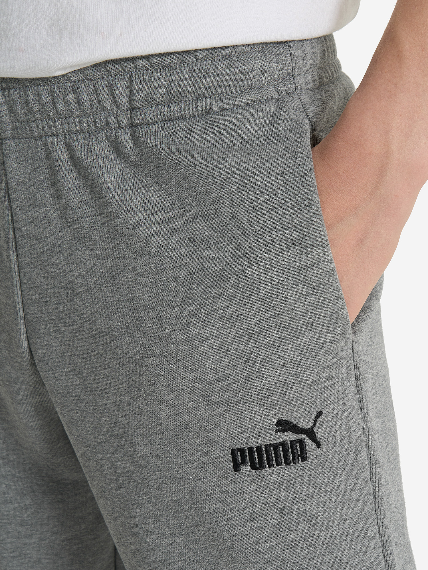 фото Брюки для мальчиков puma no. 1 logo, серый