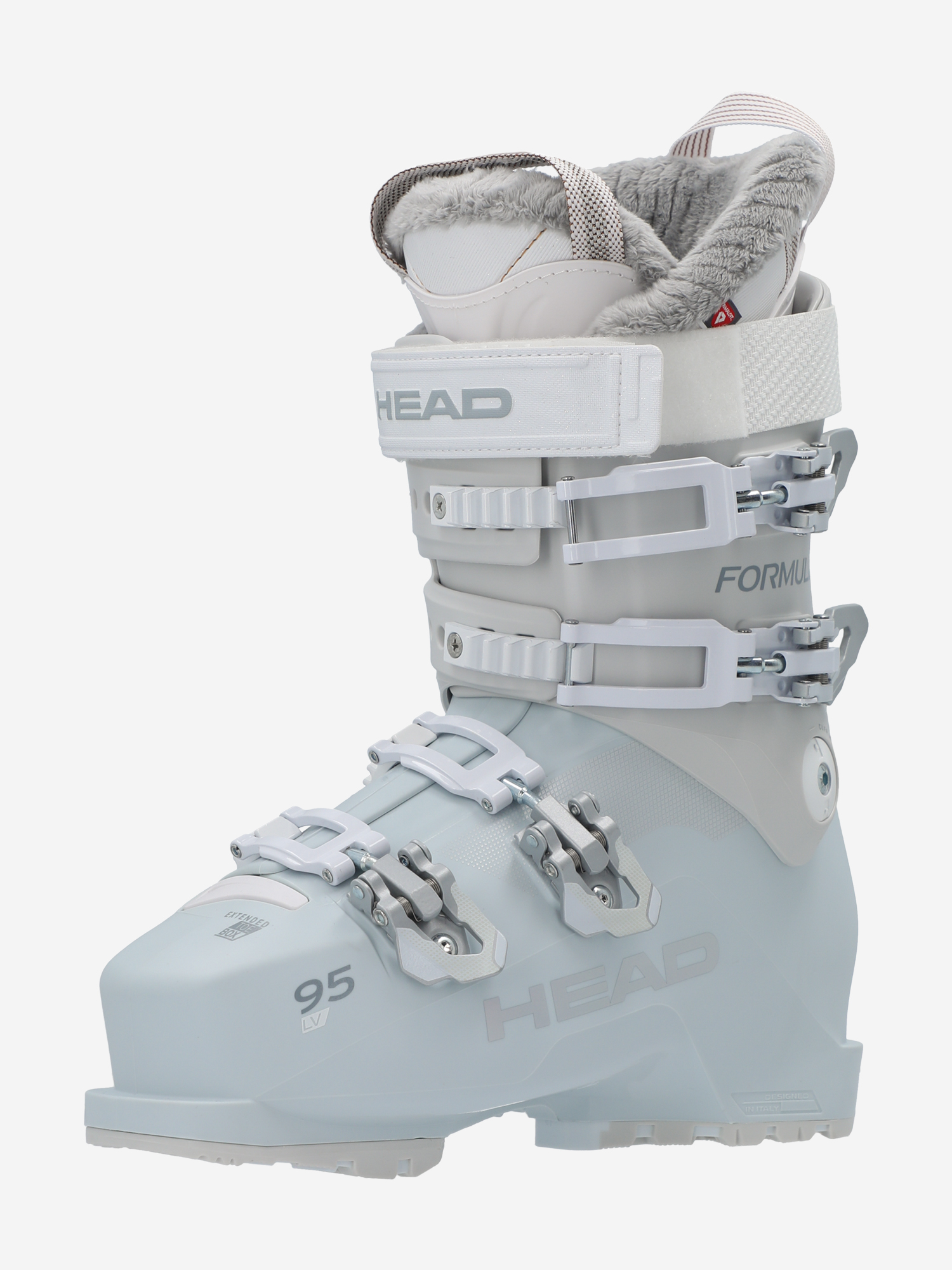 фото Ботинки горнолыжные женские head formula lv 95 w gw, серый