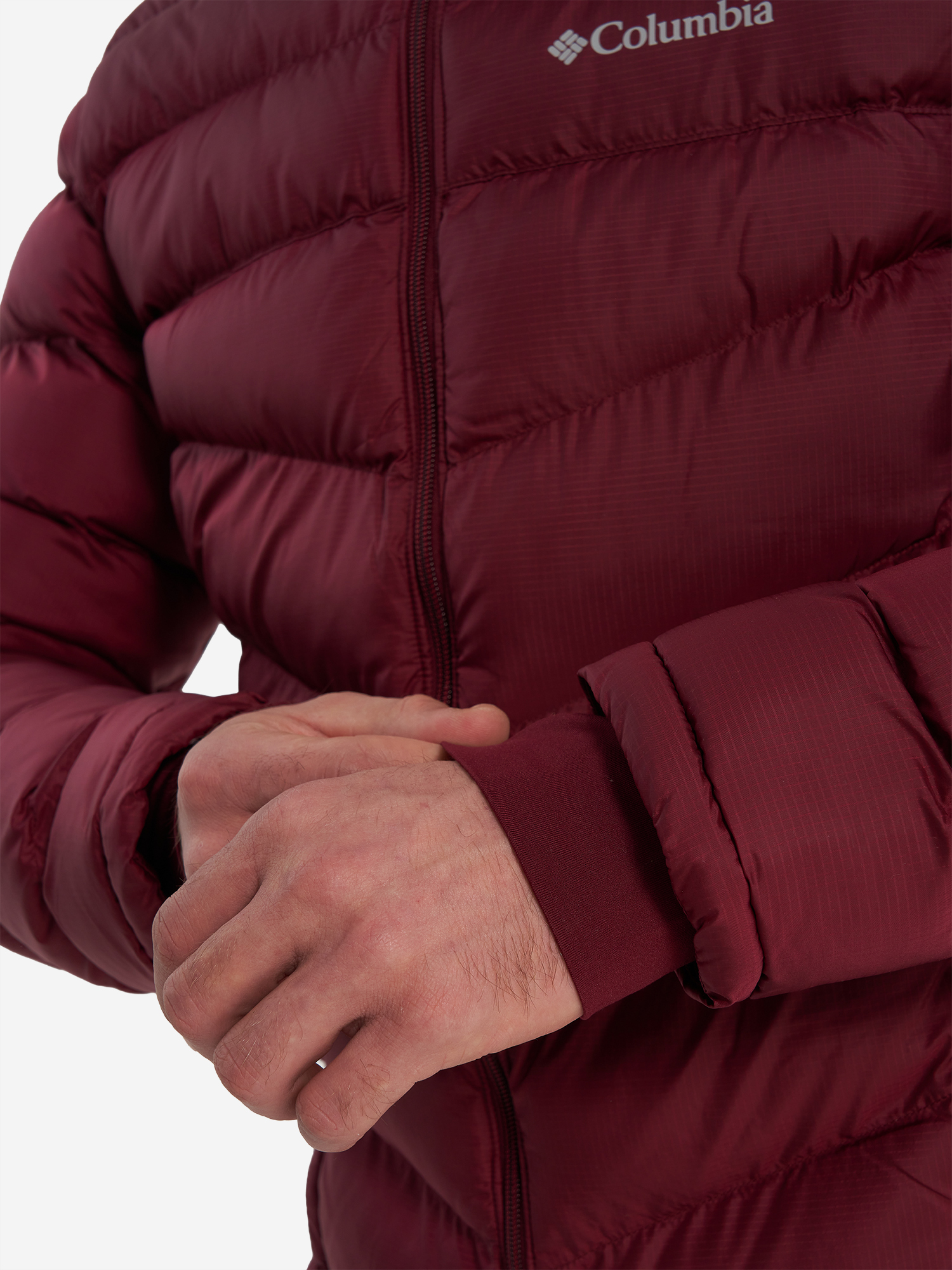 фото Пуховик мужской columbia youngberg ii insulated jacket, красный