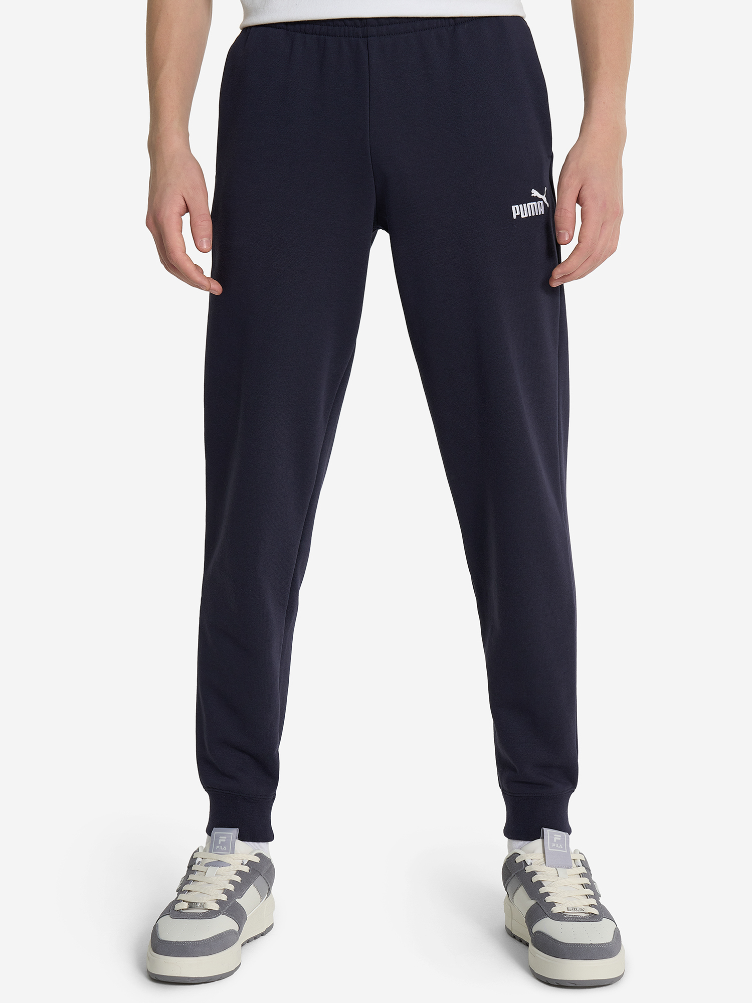 фото Брюки для мальчиков puma no. 1 logo, синий