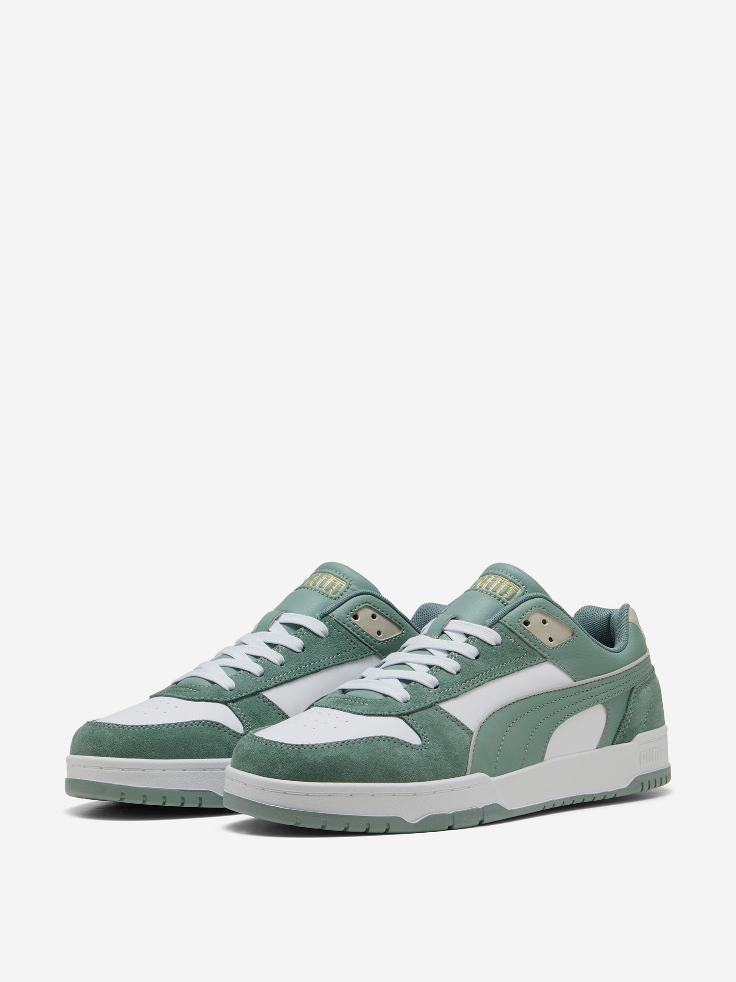 фото Кеды мужские puma rbd game low sd, зеленый