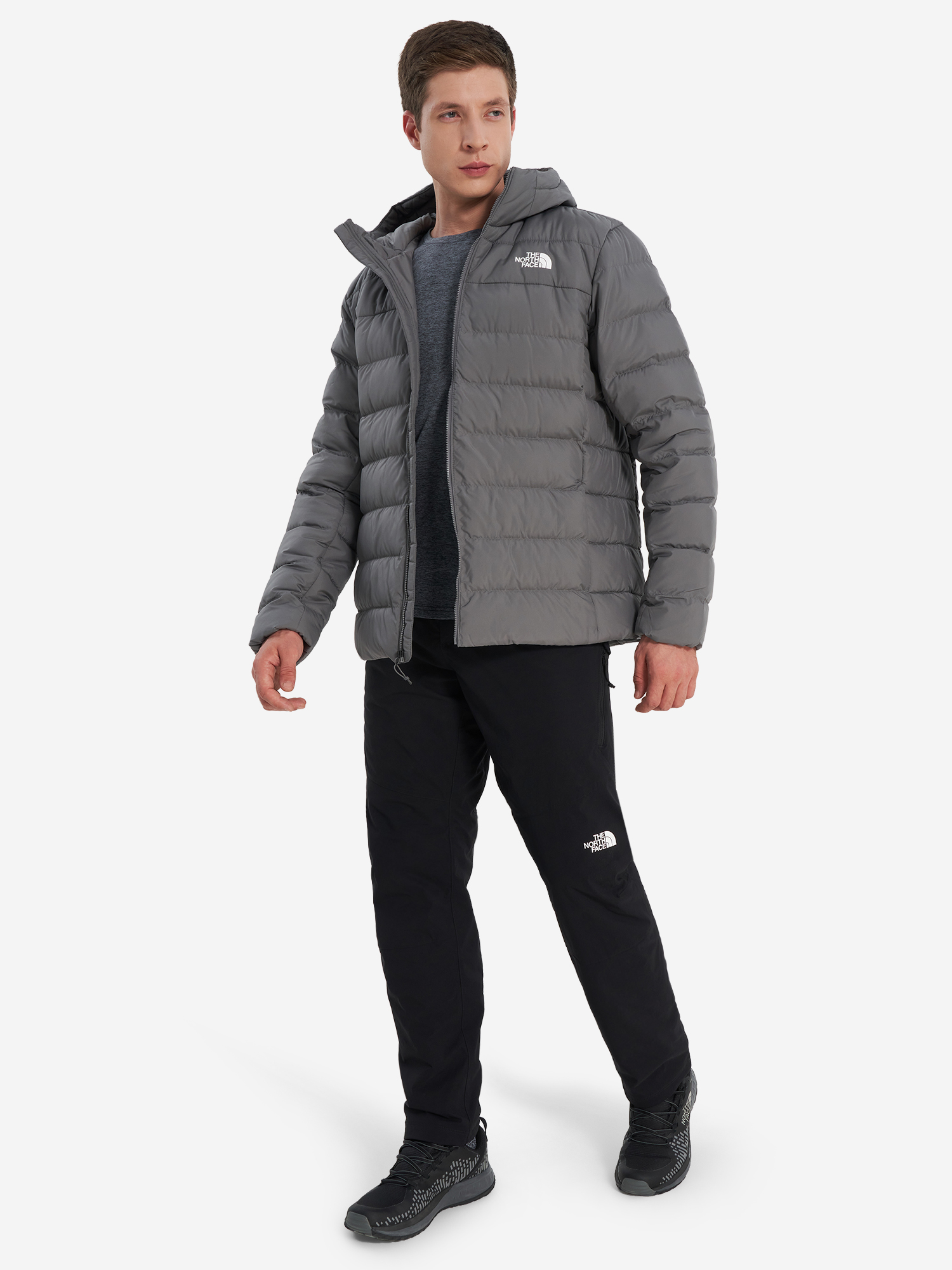 фото Пуховик мужской the north face aconcagua 3, серый