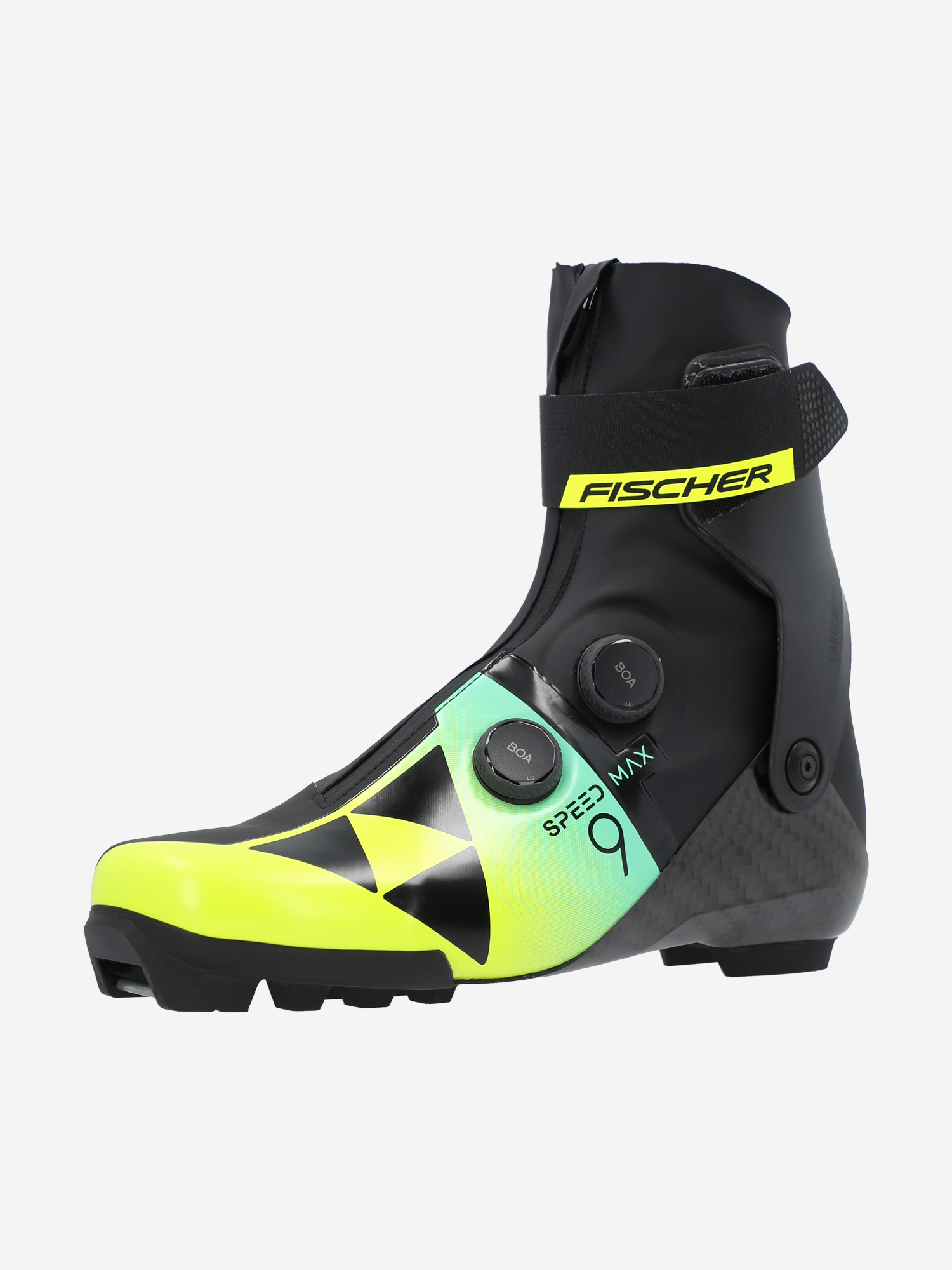 фото Ботинки лыжные fischer speedmax 9 skate rl boa, черный