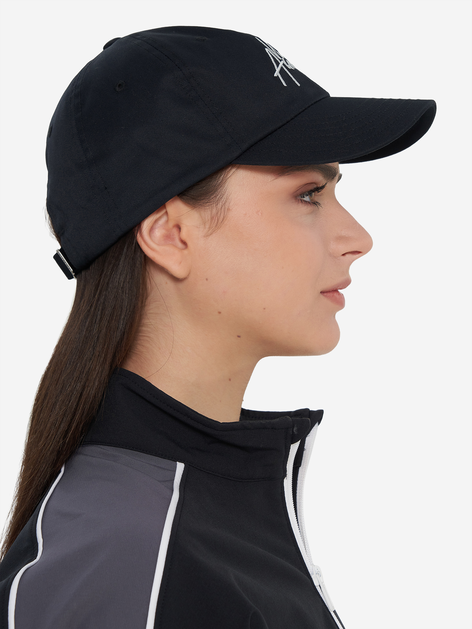 фото Бейсболка женская under armour sportstyle, черный