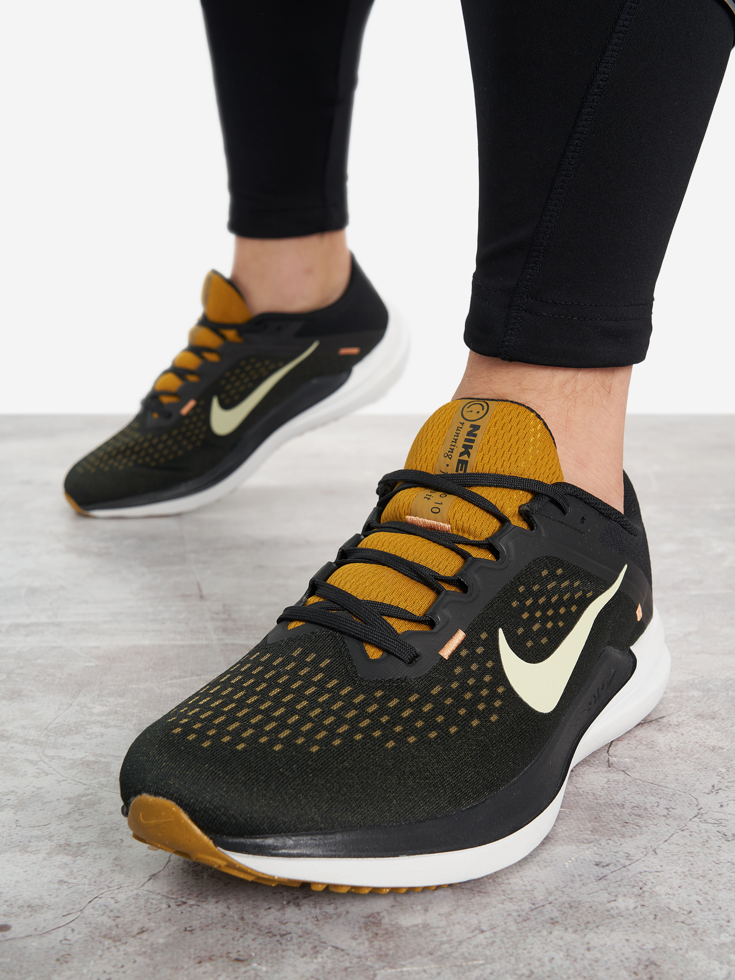 фото Кроссовки мужские nike air winflo 10, черный