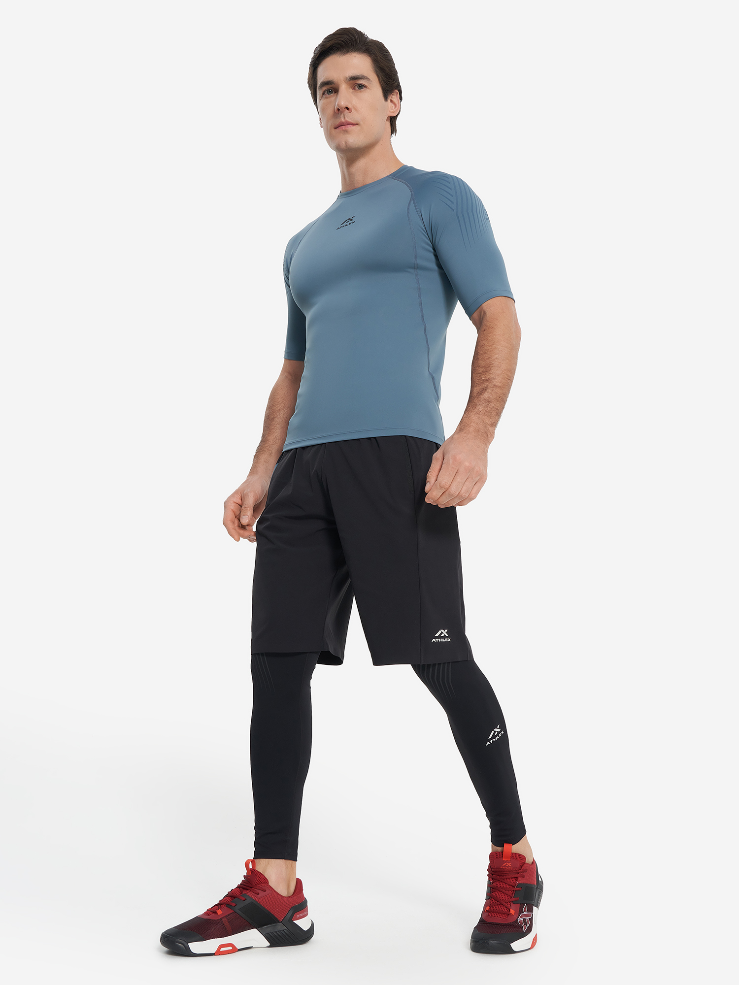 фото Шорты мужские athlex, черный