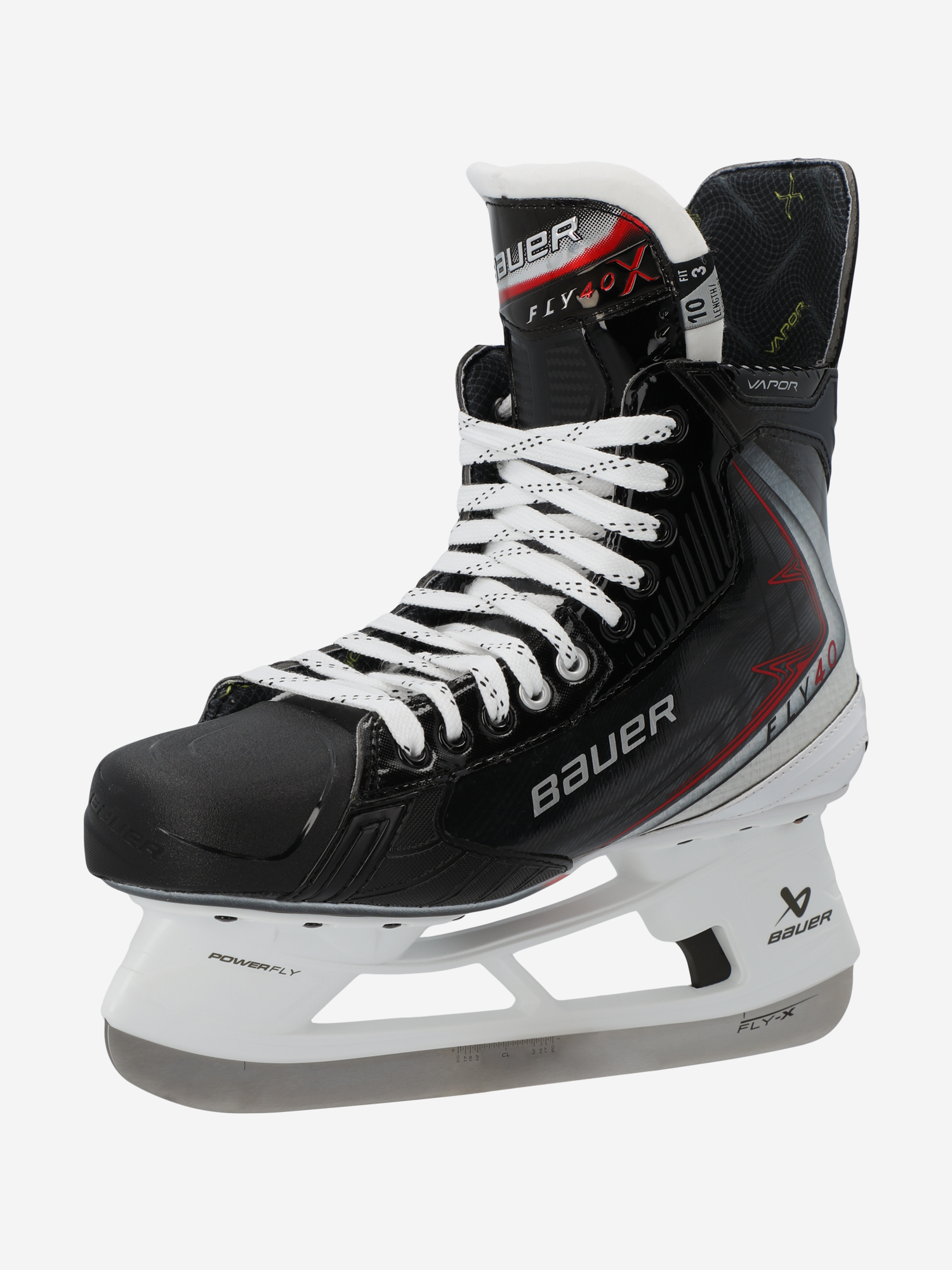 фото Коньки хоккейные bauer vapor fly40 sr fit3, черный