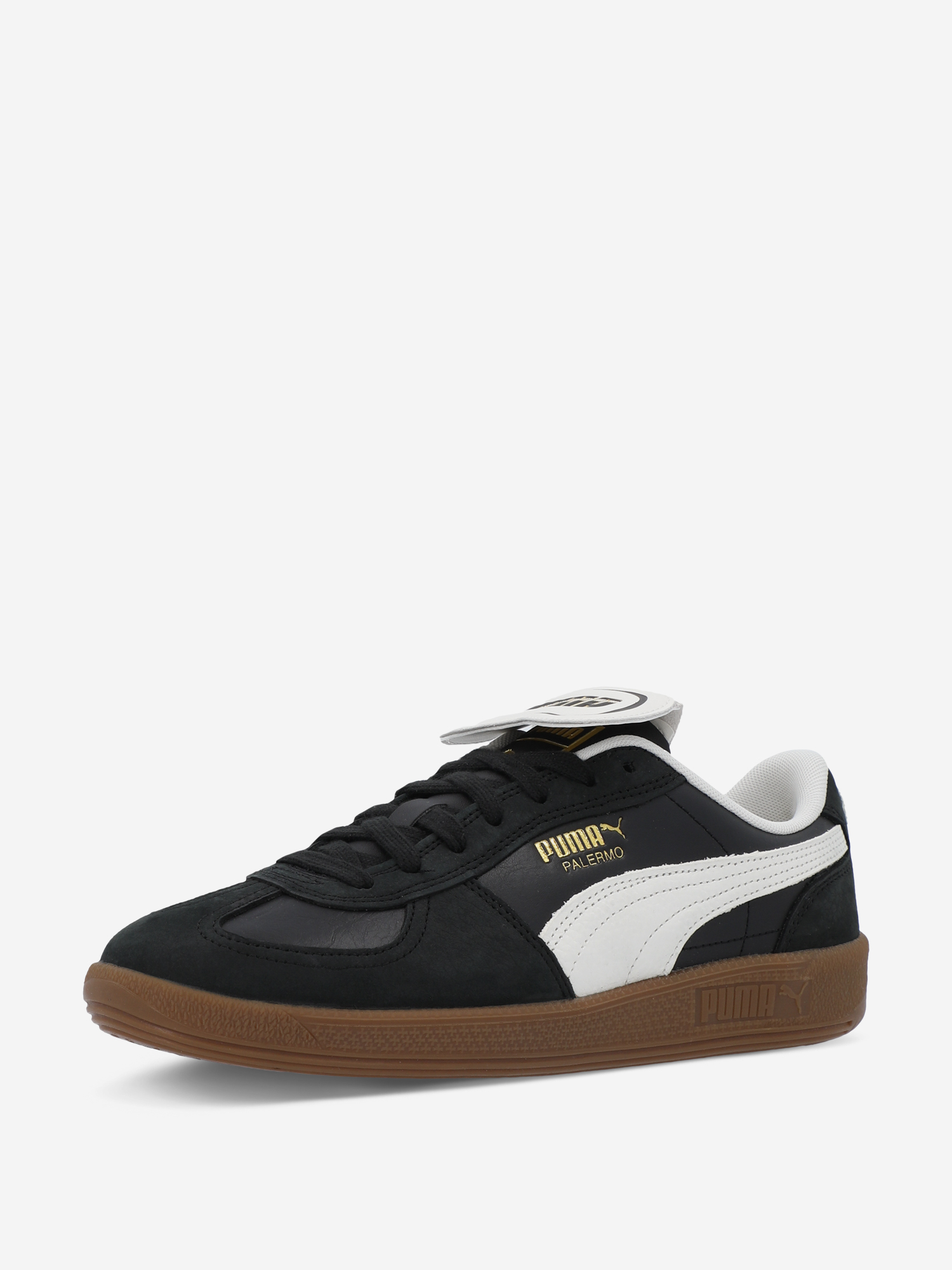 фото Кеды женские puma palermo premium, черный