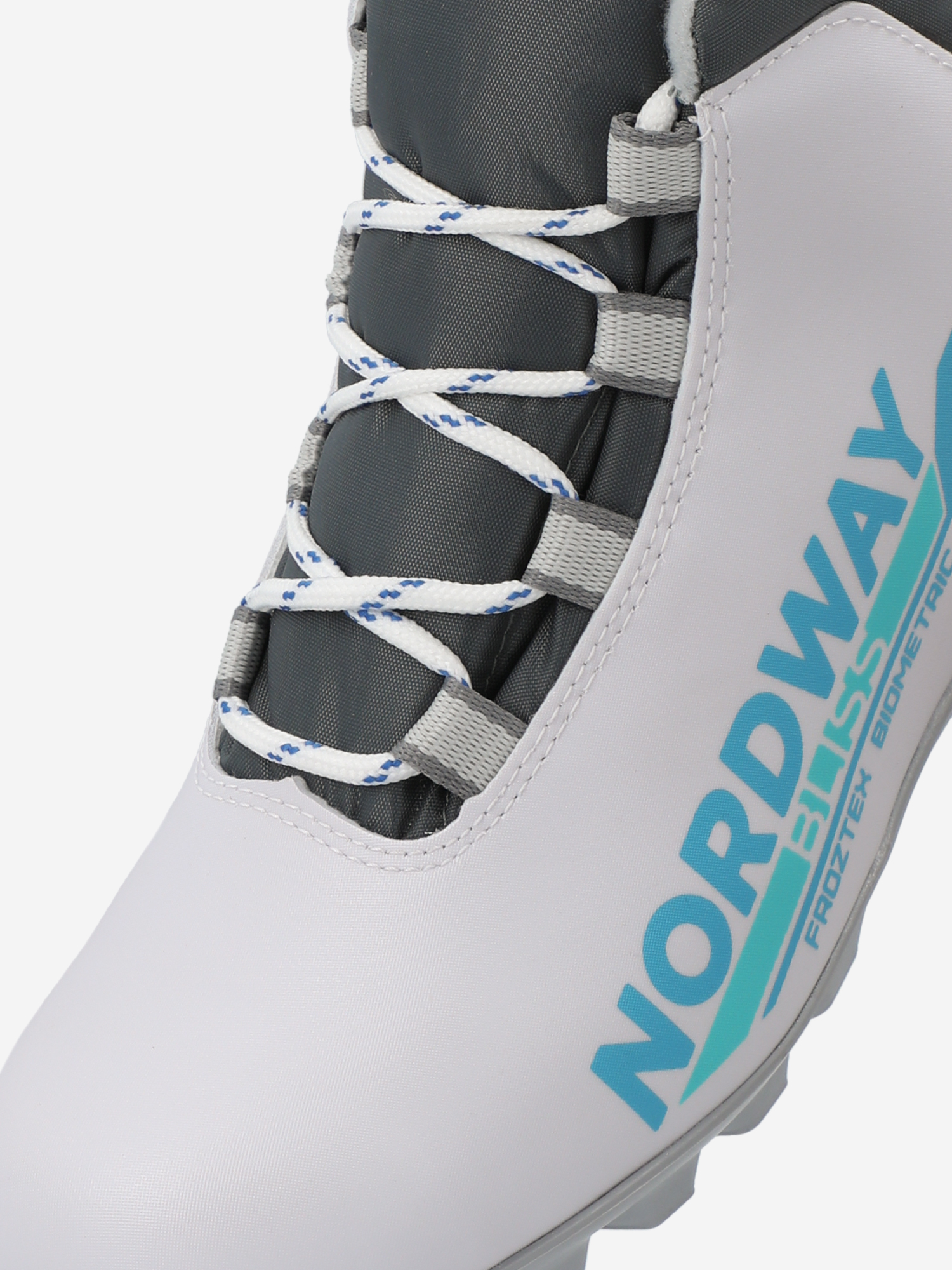 фото Ботинки для беговых лыж детские nordway bliss nnn, белый