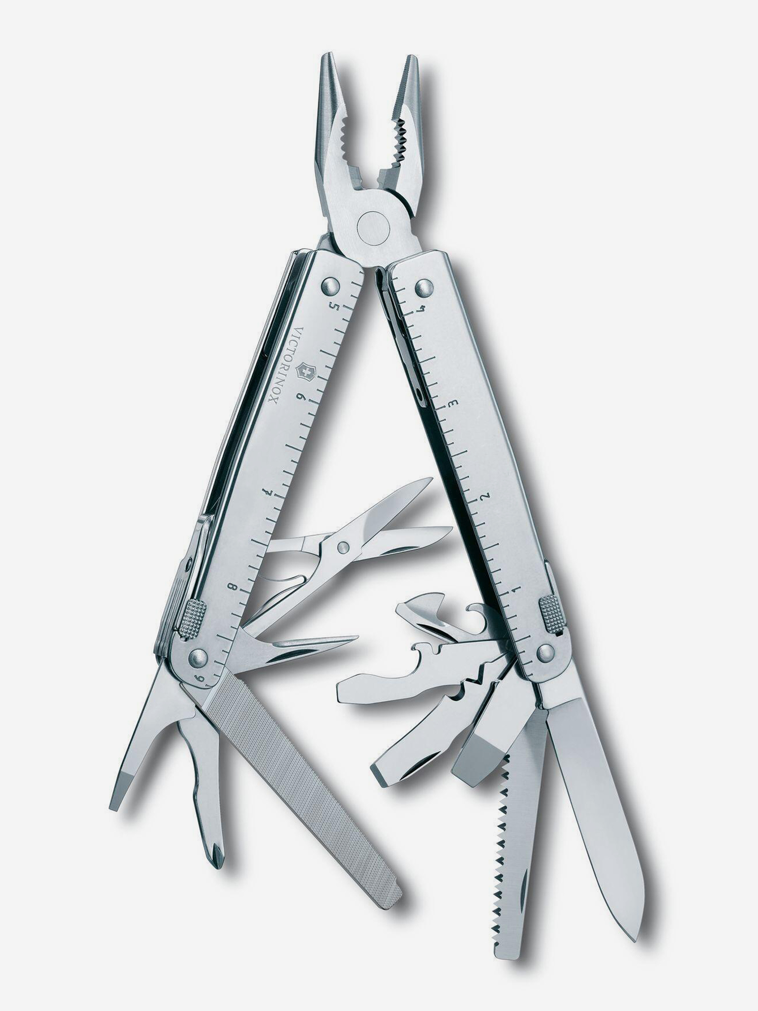 Мультитул Victorinox SwissTool Plus 38, 115 мм, 38 функций, кожаный чехол, Серый
Мультитул Victorinox SwissTool Plus 38, 115 мм, 38 функций, кожаный чехол, Серый