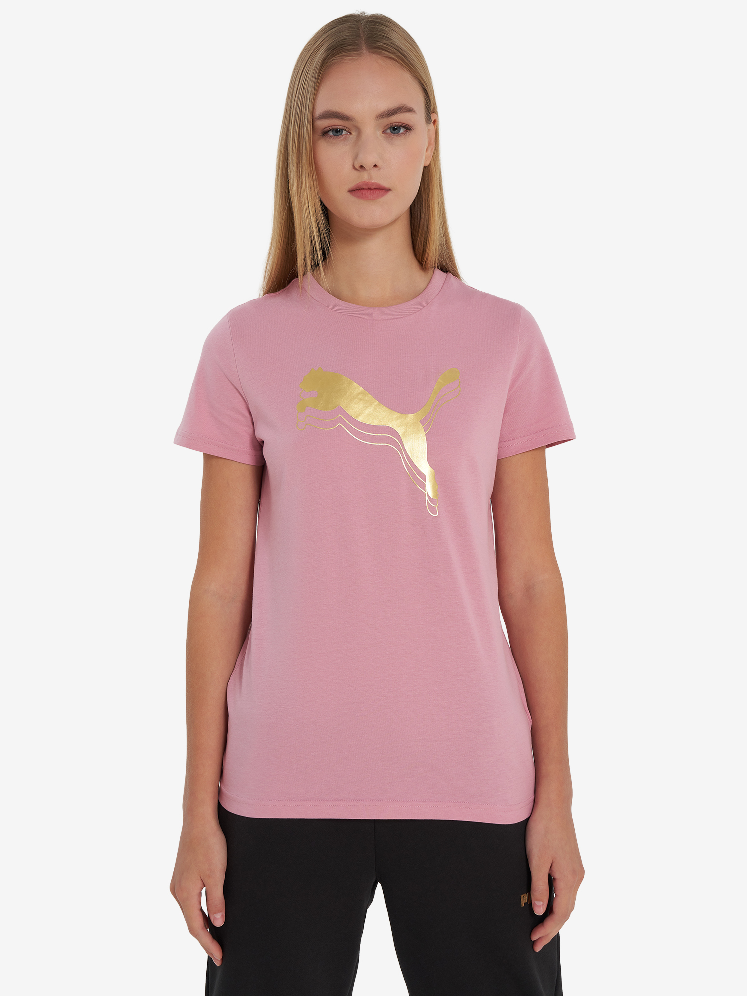 фото Футболка женская puma, розовый