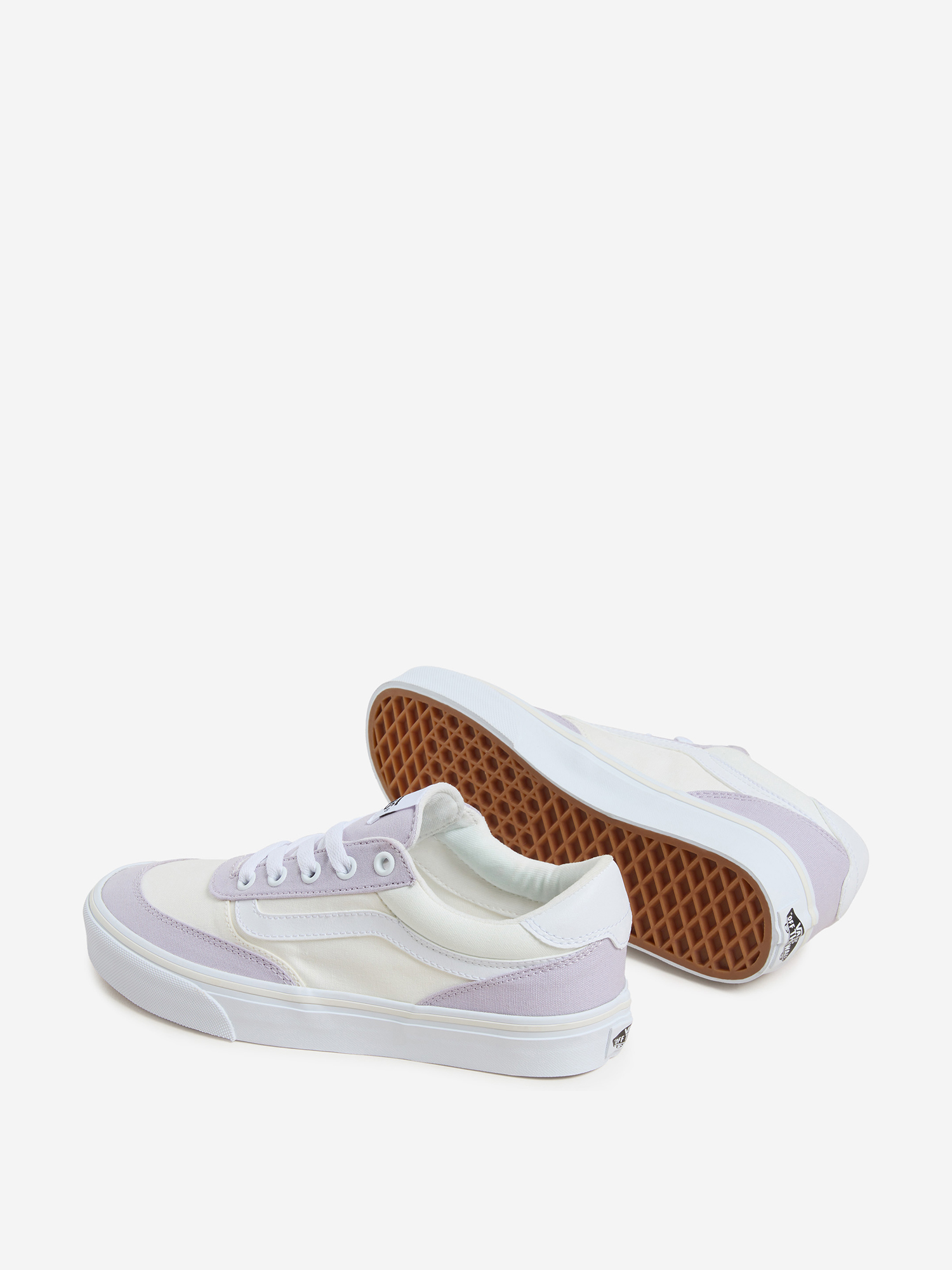фото Кеды женские vans brooklyn ls, бежевый