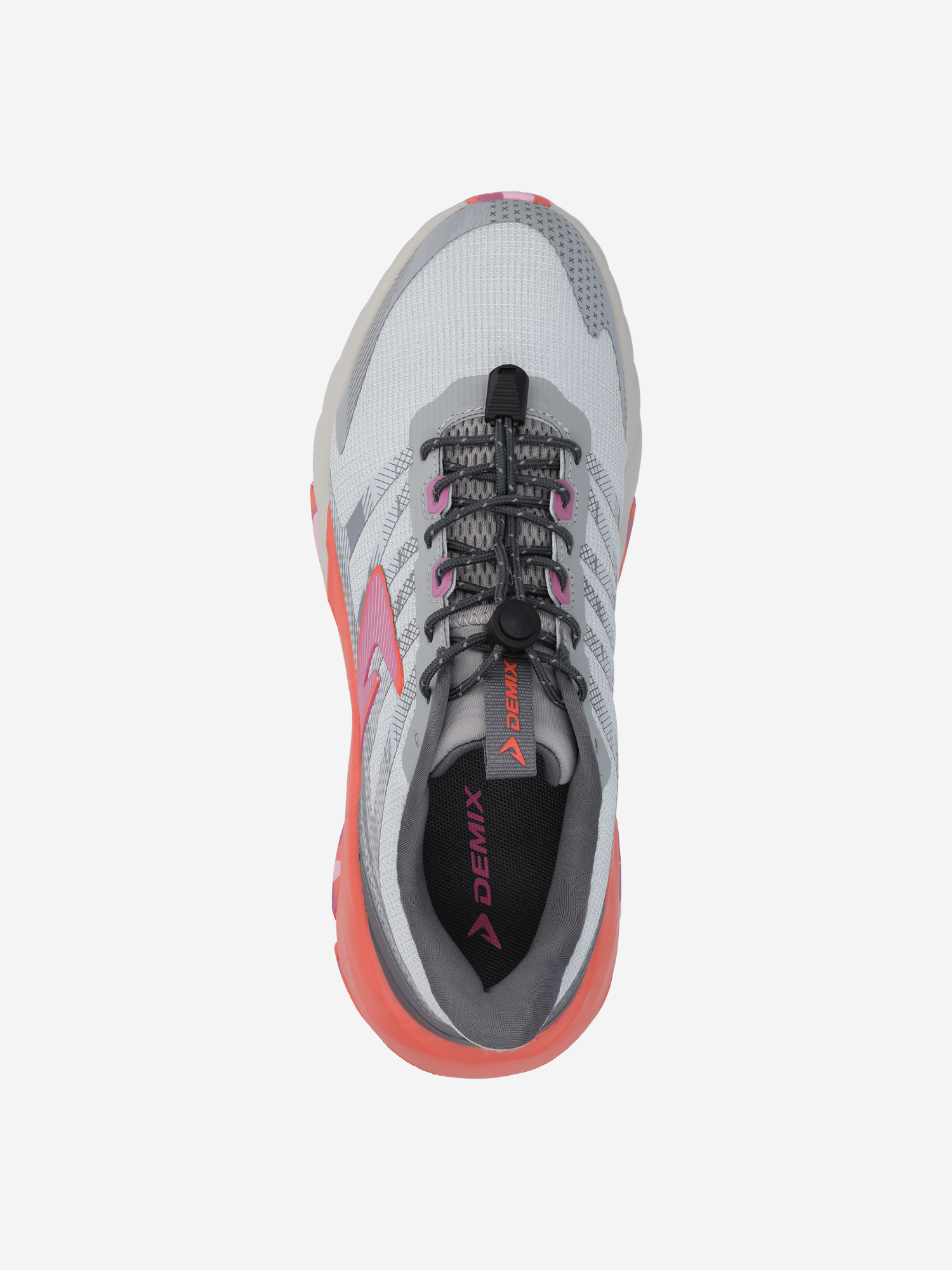 фото Кроссовки женские demix speed trail pro, серый