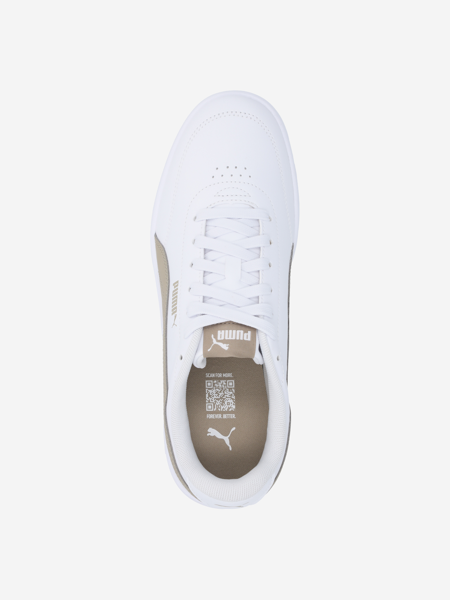 фото Кеды женские puma court lally, белый