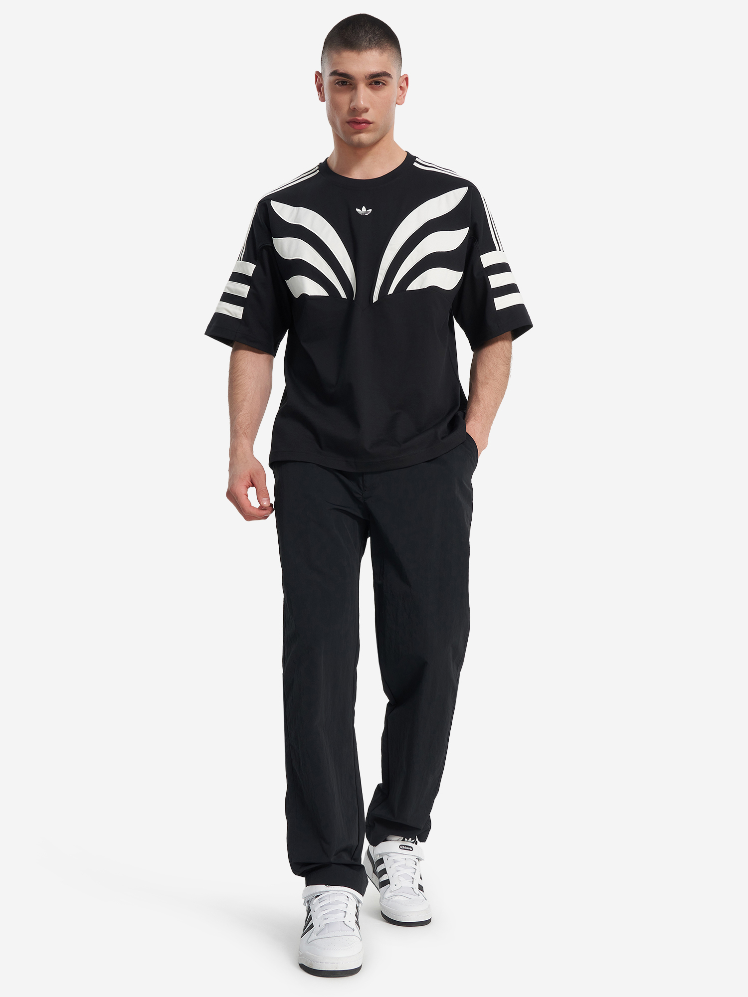 фото Футболка мужская adidas q3, черный