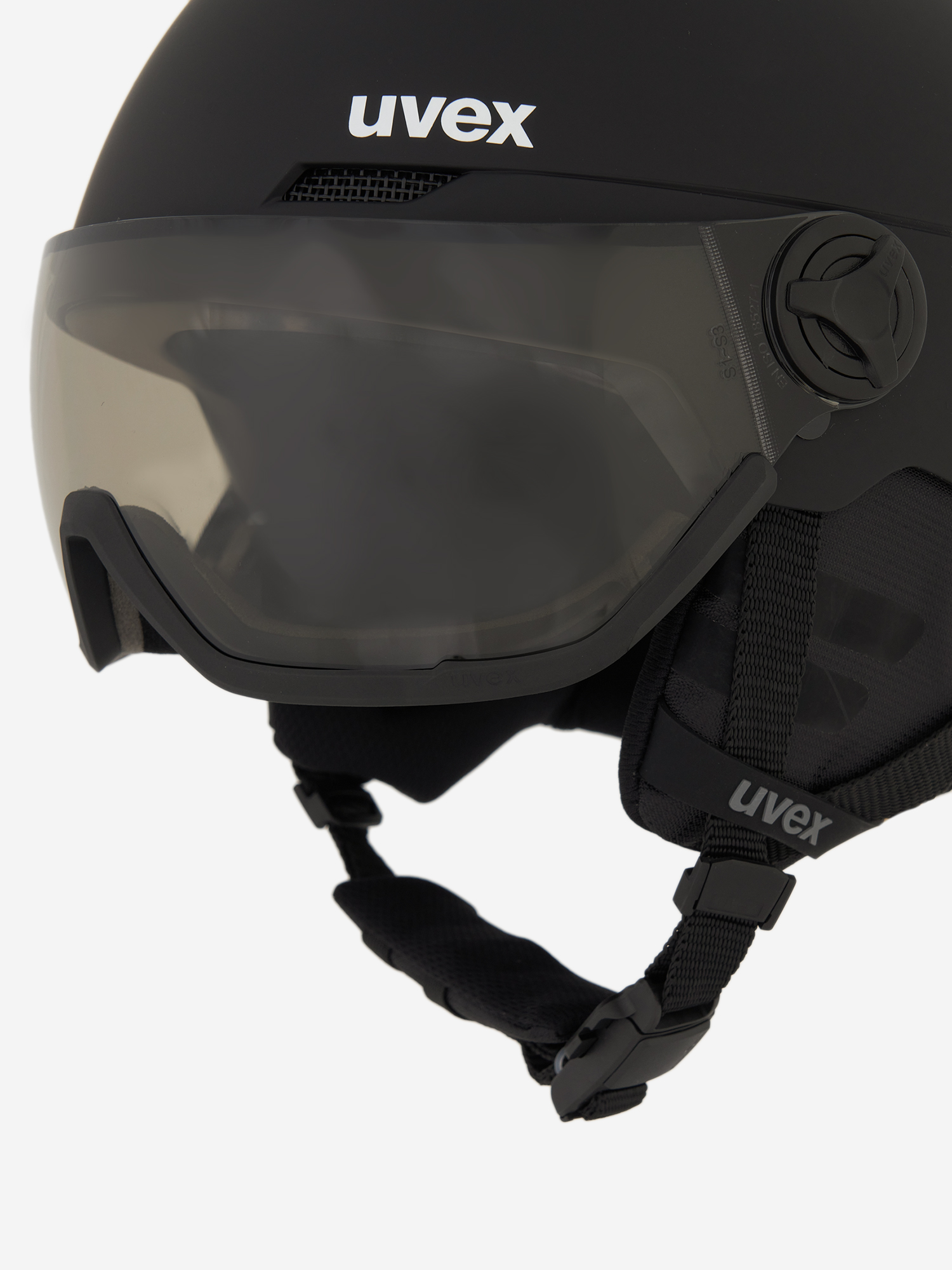фото Шлем uvex wanted visor pro v, черный