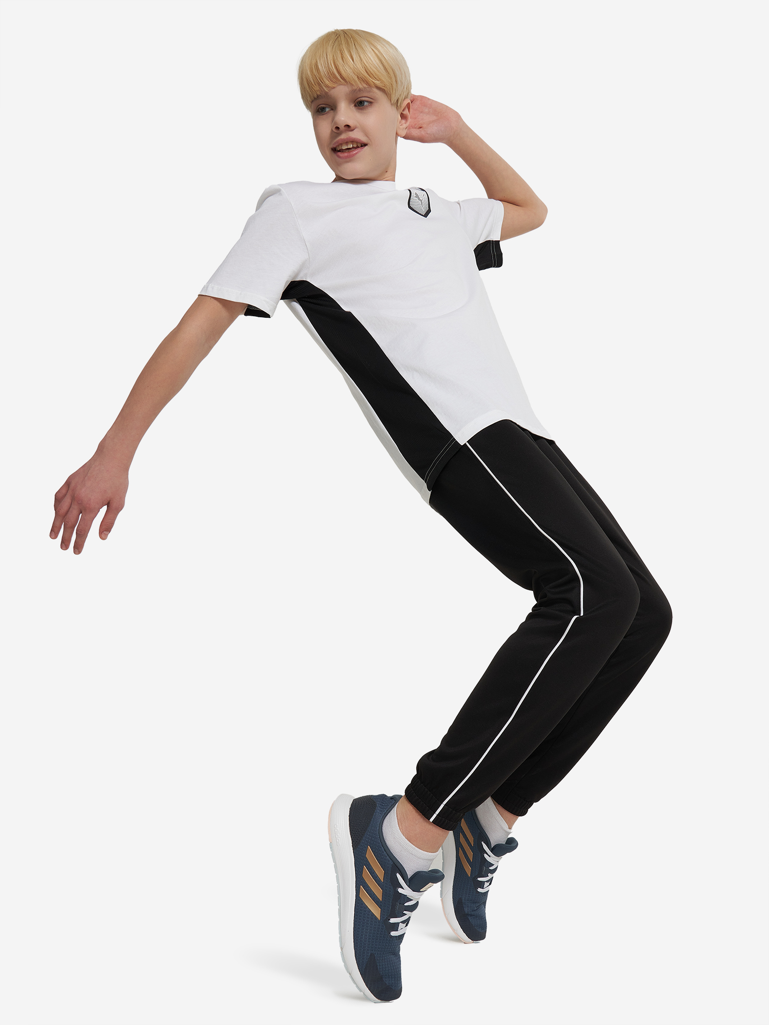 фото Брюки для мальчиков puma sport poly, черный