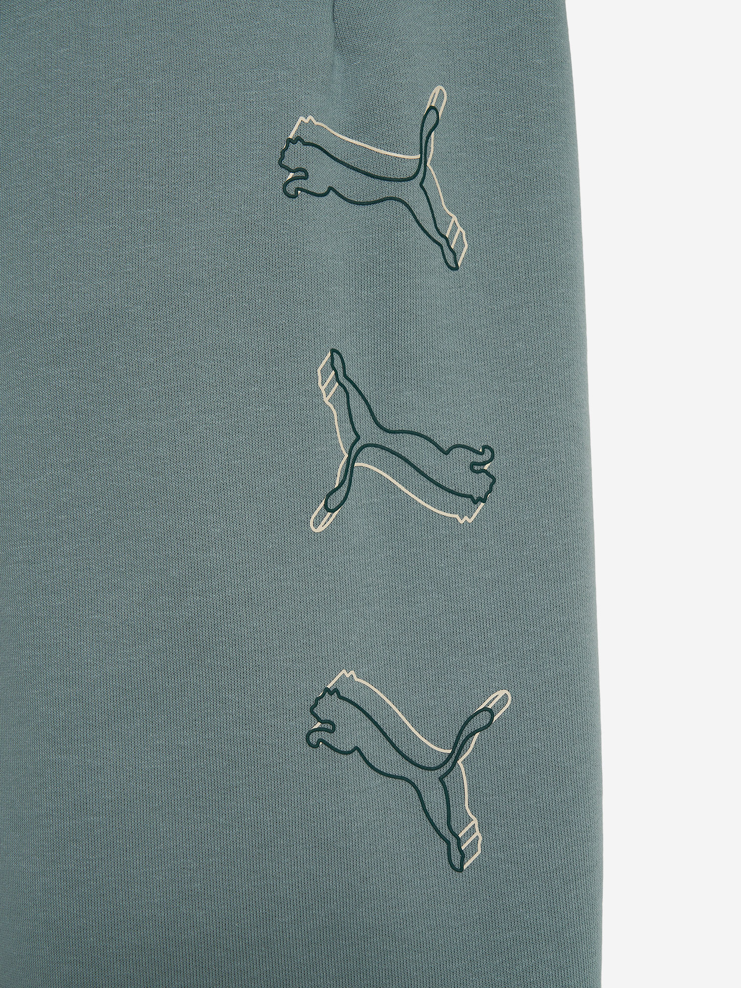 фото Брюки мужские puma, зеленый