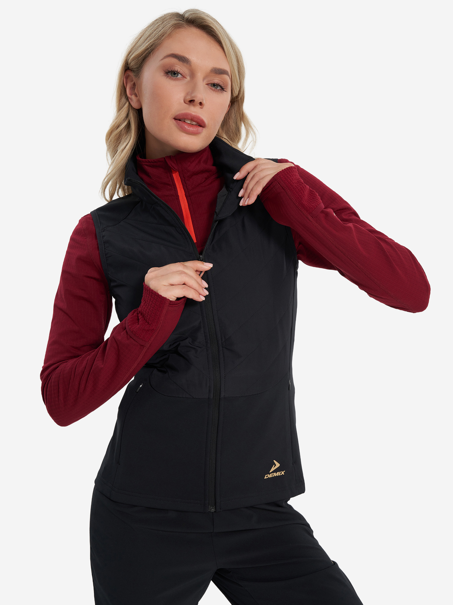 Жилет утепленный женский Demix, Черный
Жилет утепленный женский Demix, Черный
