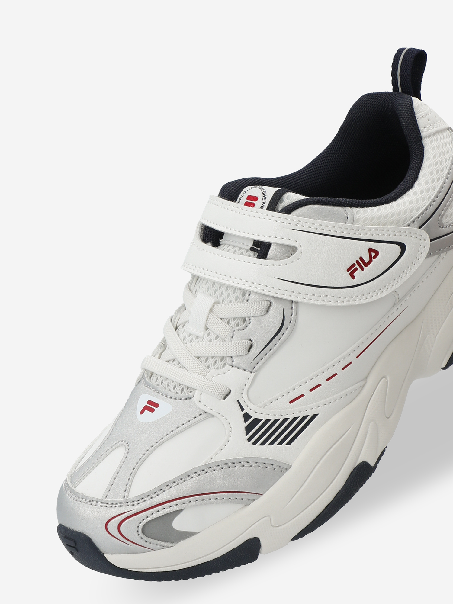 фото Кроссовки для мальчиков fila shein v pu, белый