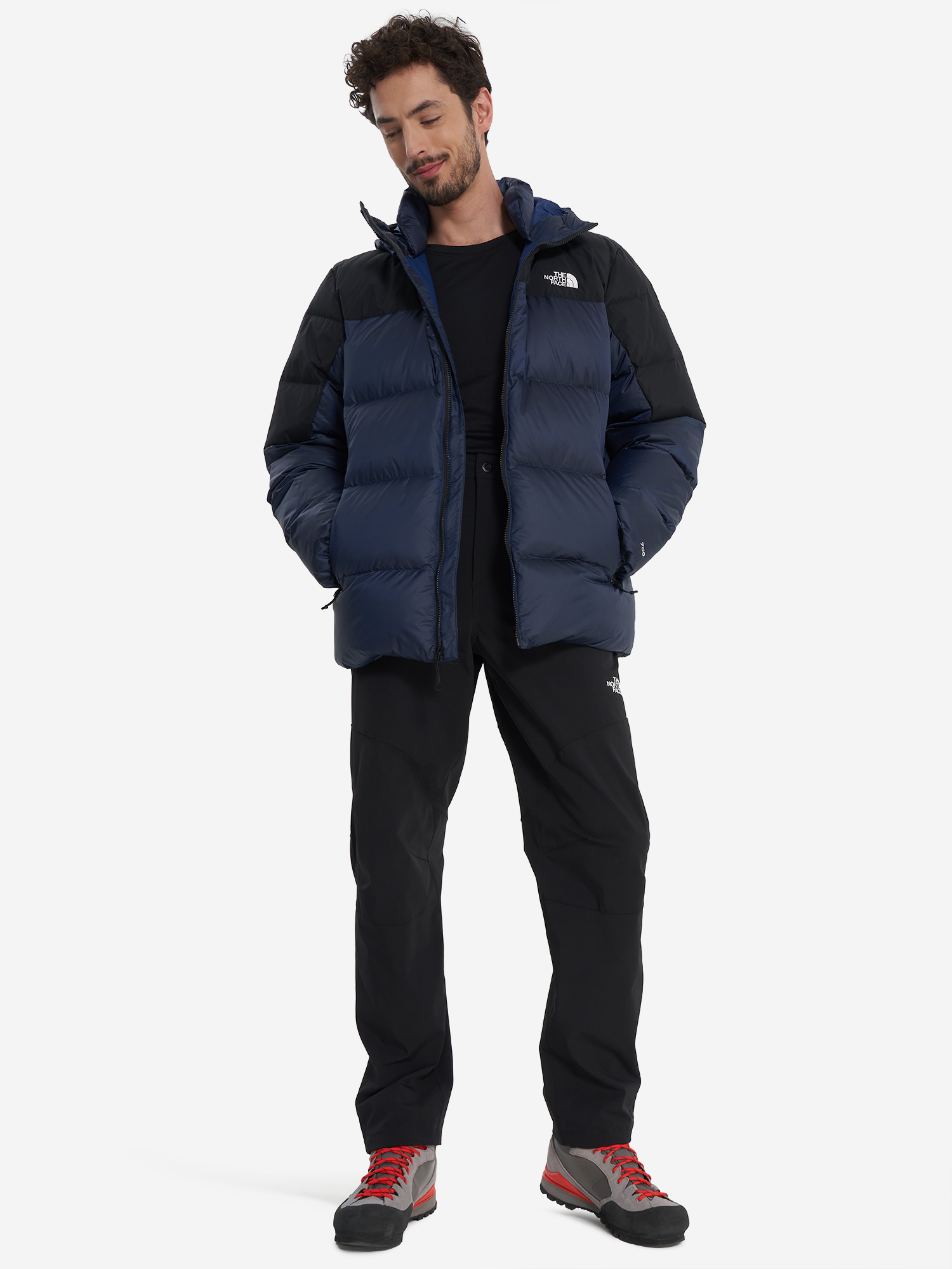 фото Пуховик мужской the north face diablo down 2.0, синий