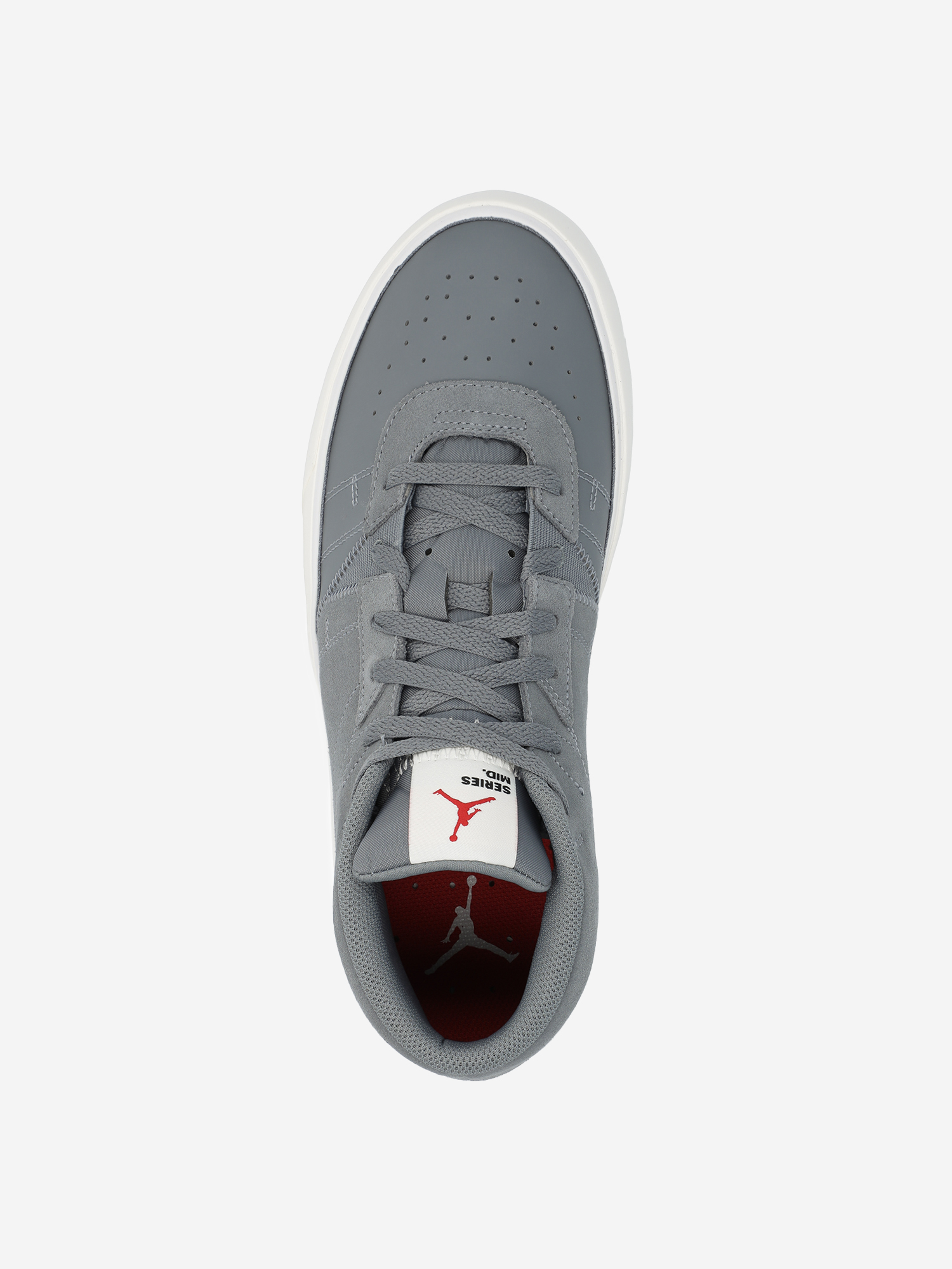 фото Кеды мужские nike jordan series mid, серый
