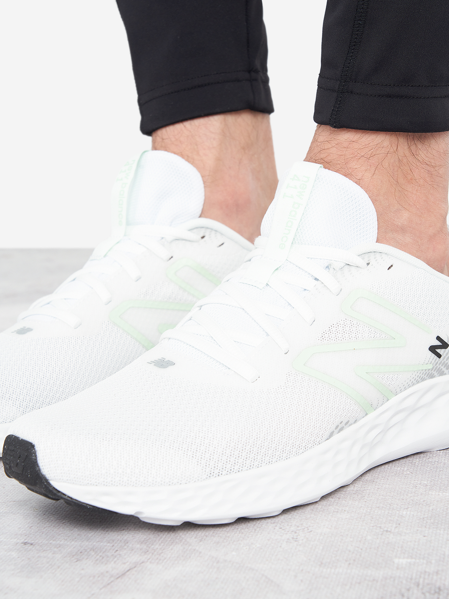 фото Кроссовки мужские new balance 411, белый