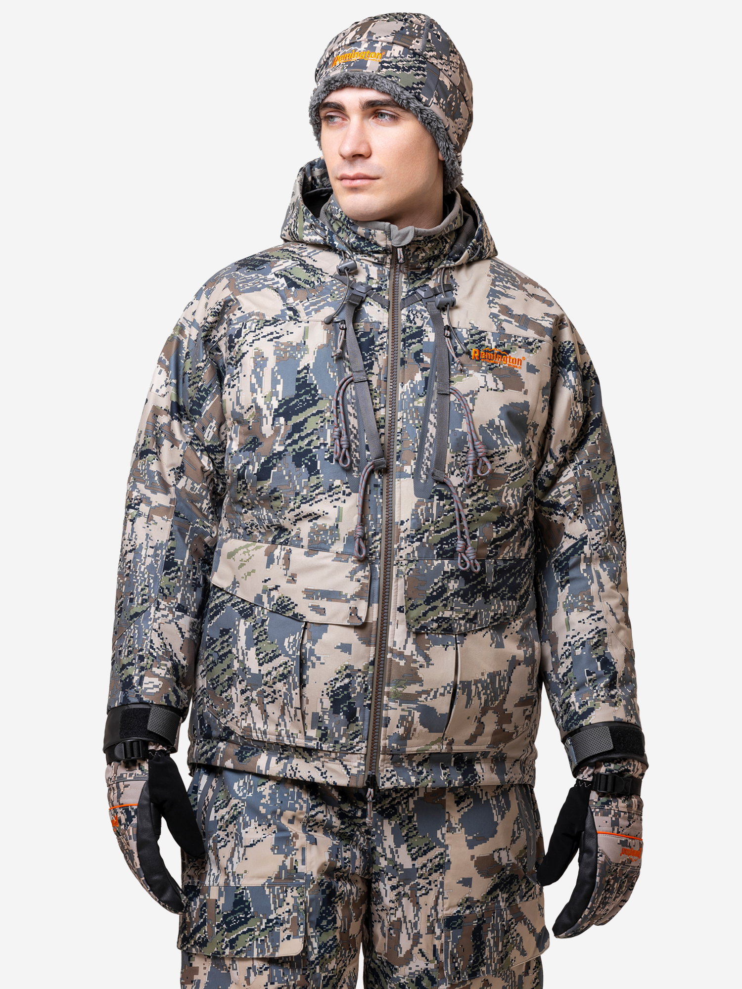 фото Костюм утепленный мужской remington 3 в1 researcher fit, бежевый