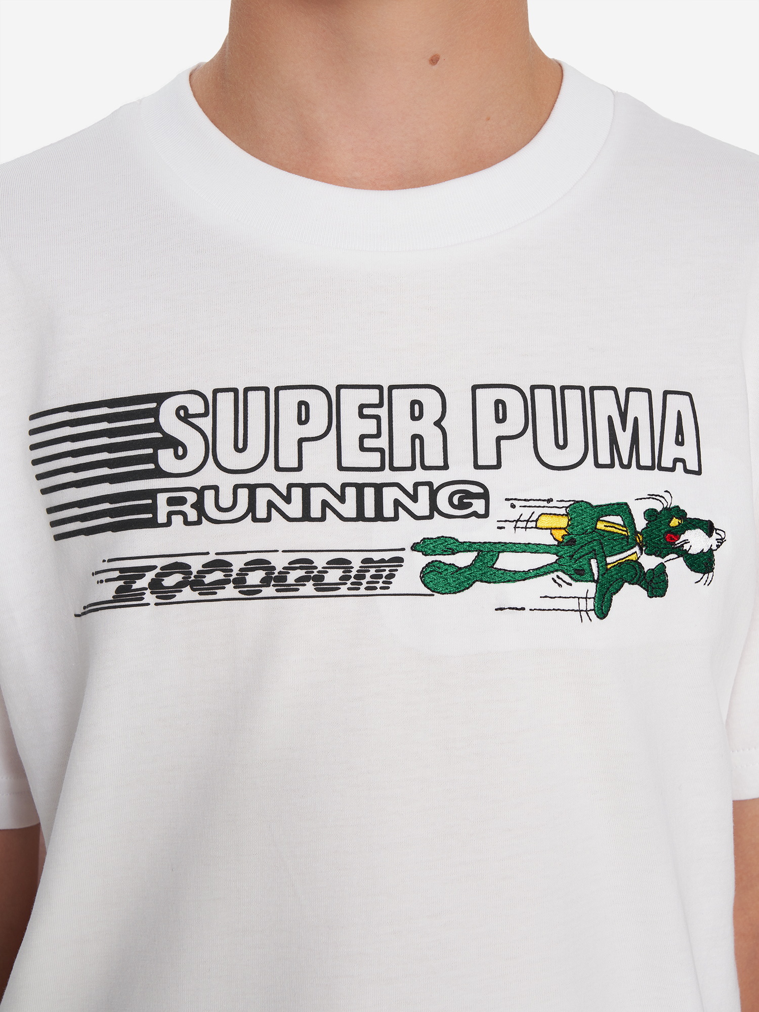фото Футболка для мальчиков puma super graphic, белый