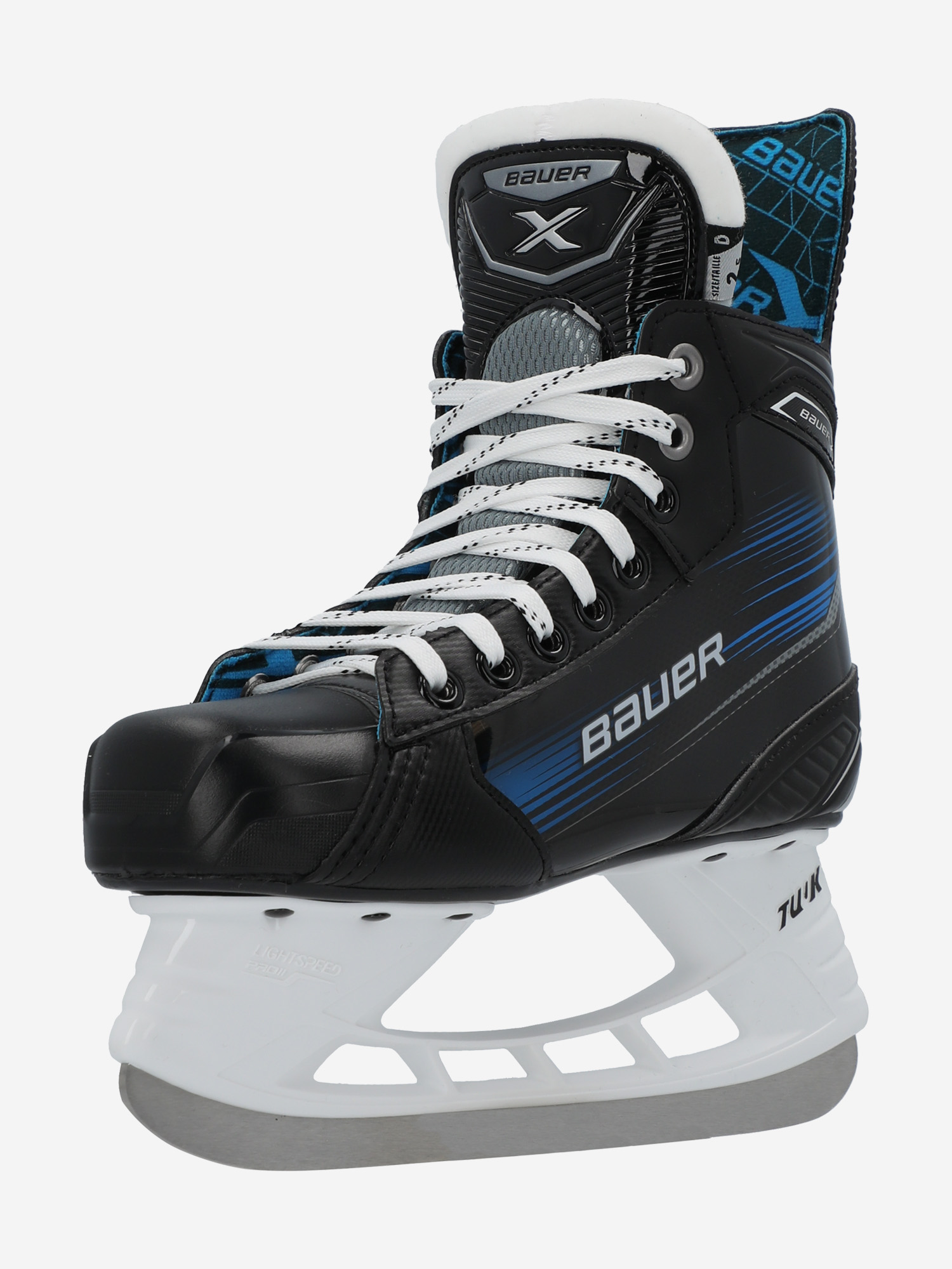 фото Коньки хоккейные детские bauer x jr, черный
