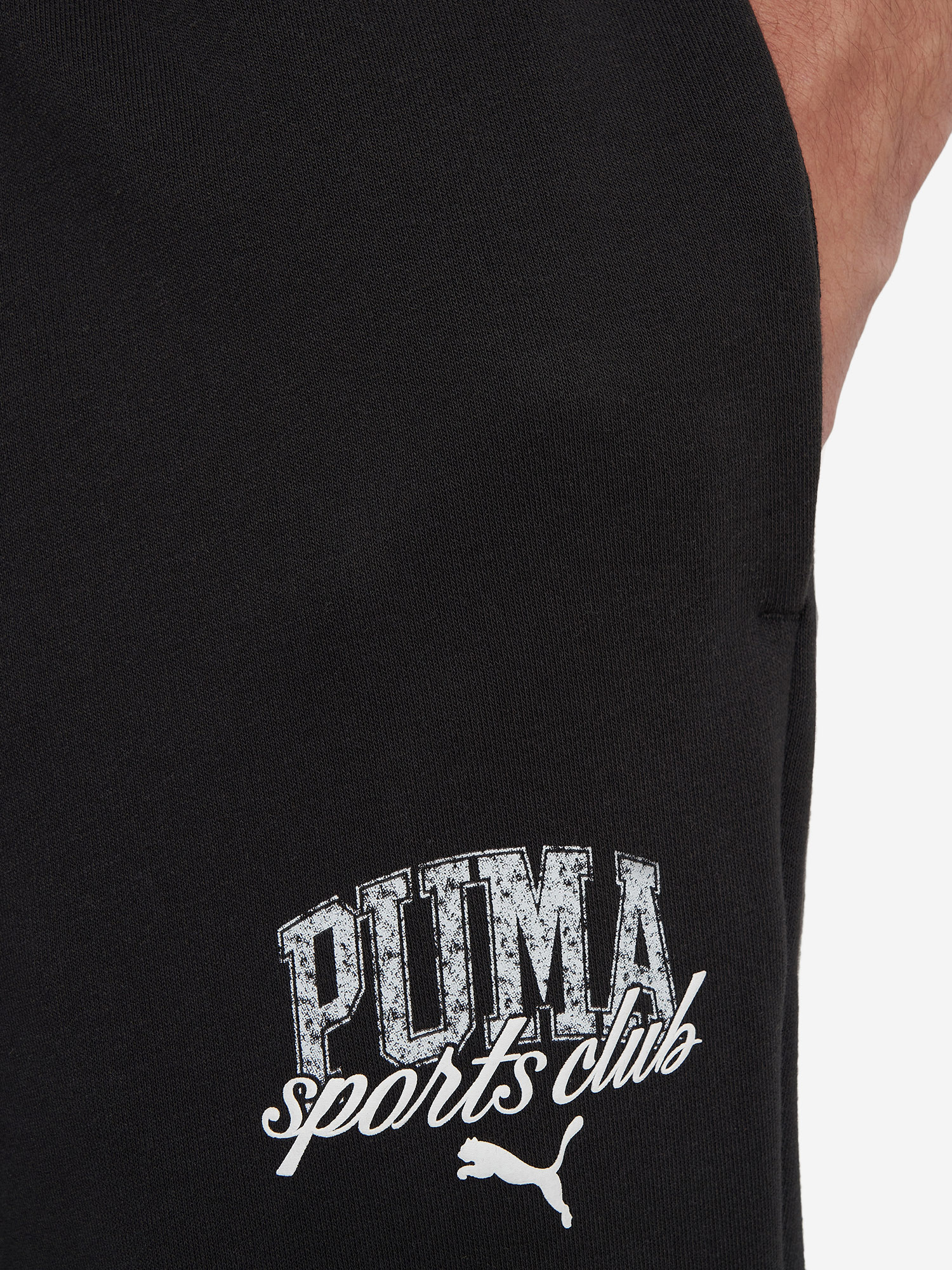 фото Брюки мужские puma class, черный