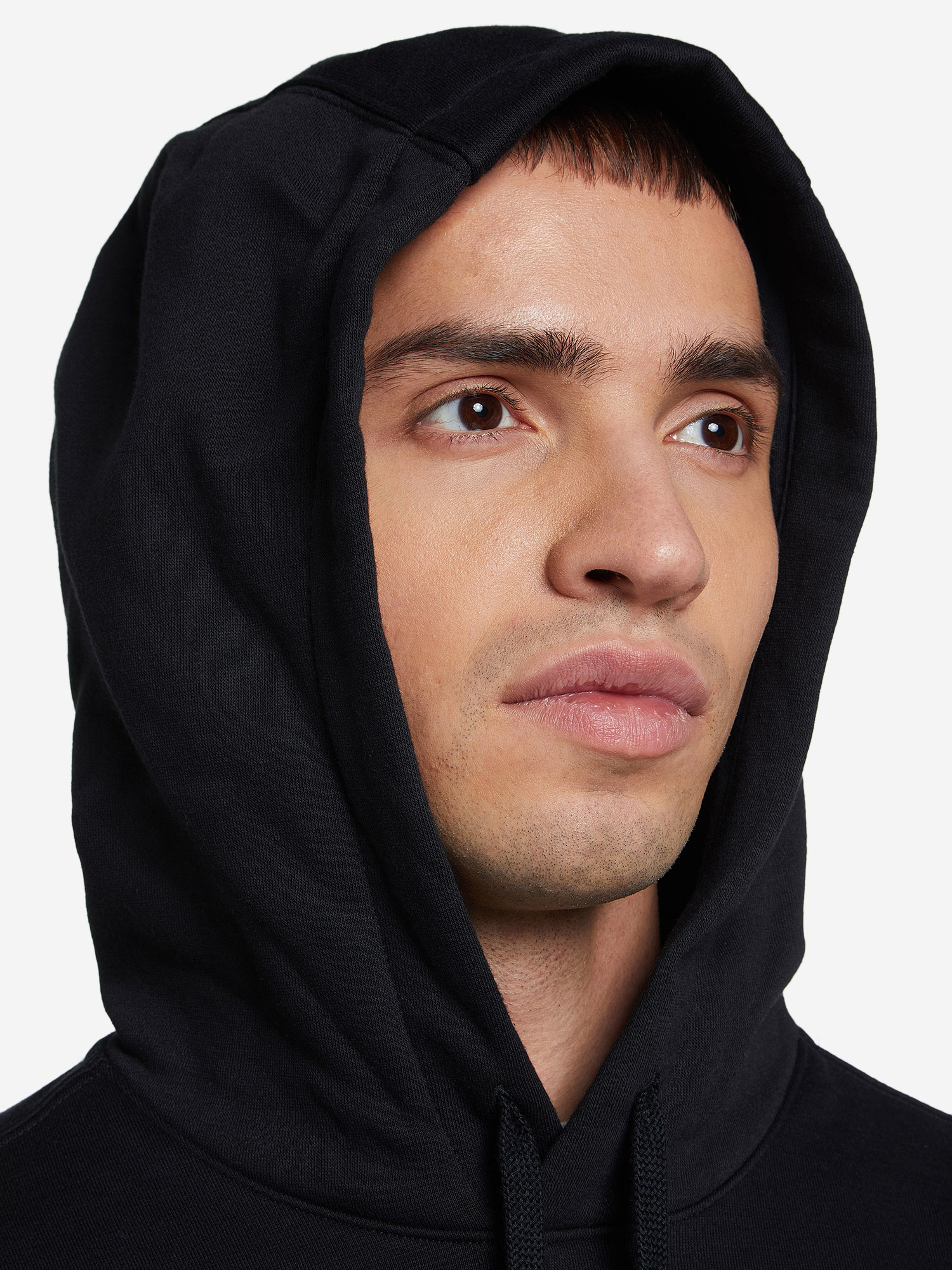 фото Худи мужское nike sportswear club fleece, черный