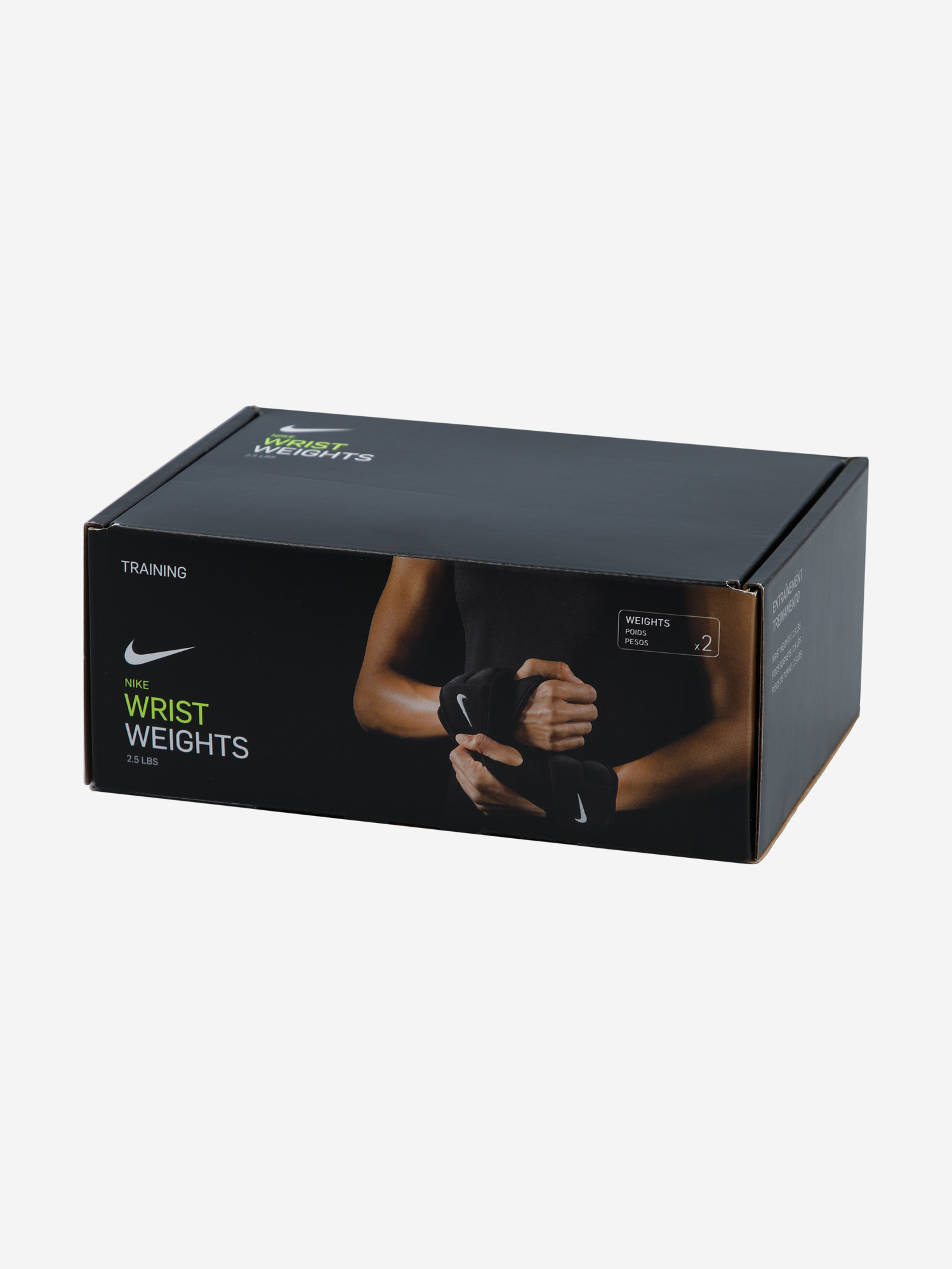 фото Утяжелители для рук nike, 2 х 1,1 кг, черный
