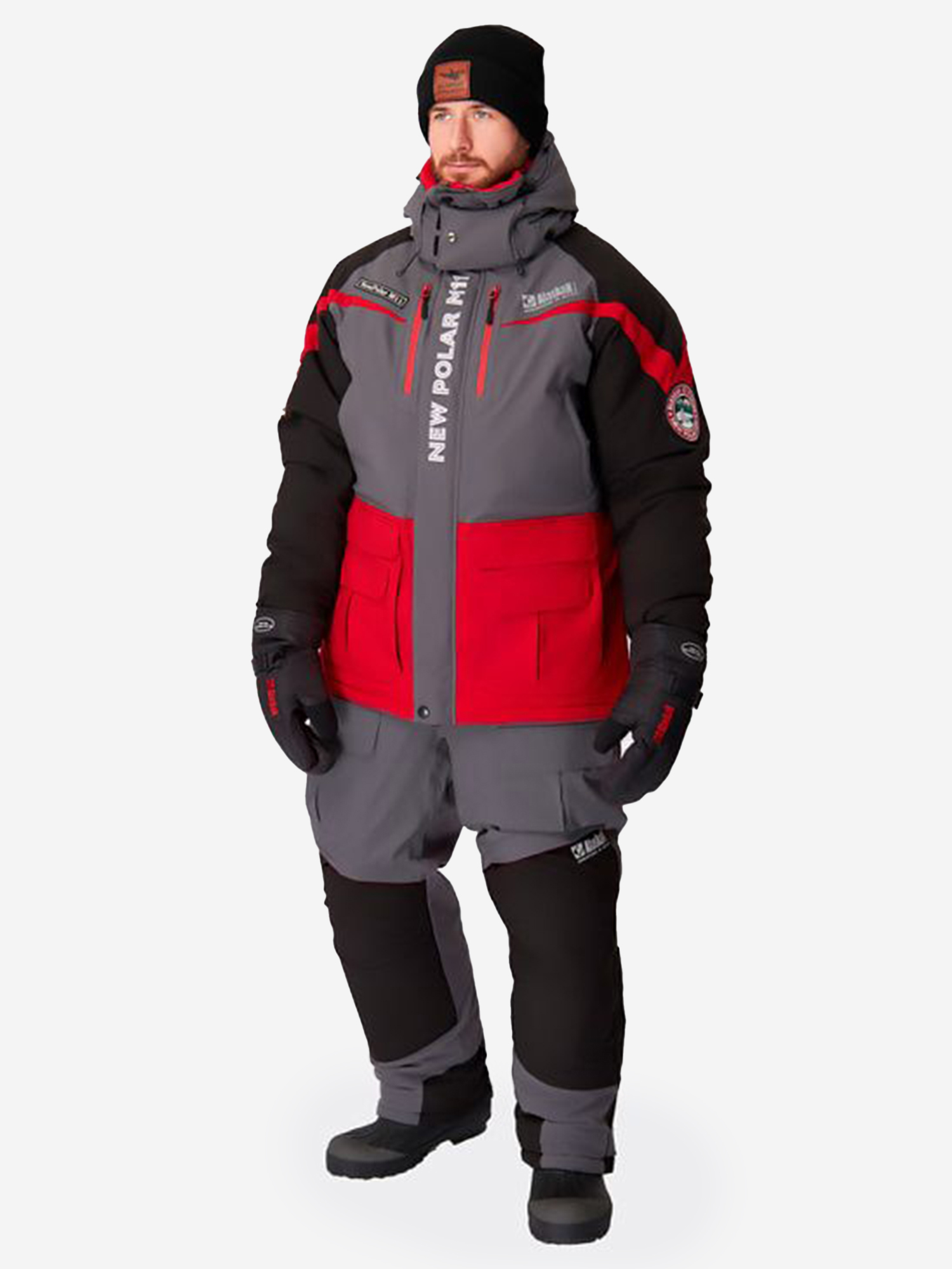 Костюм зимний Alaskan NewPolar M11 красный/серый/черный (куртка+полукомбинезон), Красный
Костюм зимний Alaskan NewPolar M11 красный/серый/черный (куртка+полукомбинезон), Красный