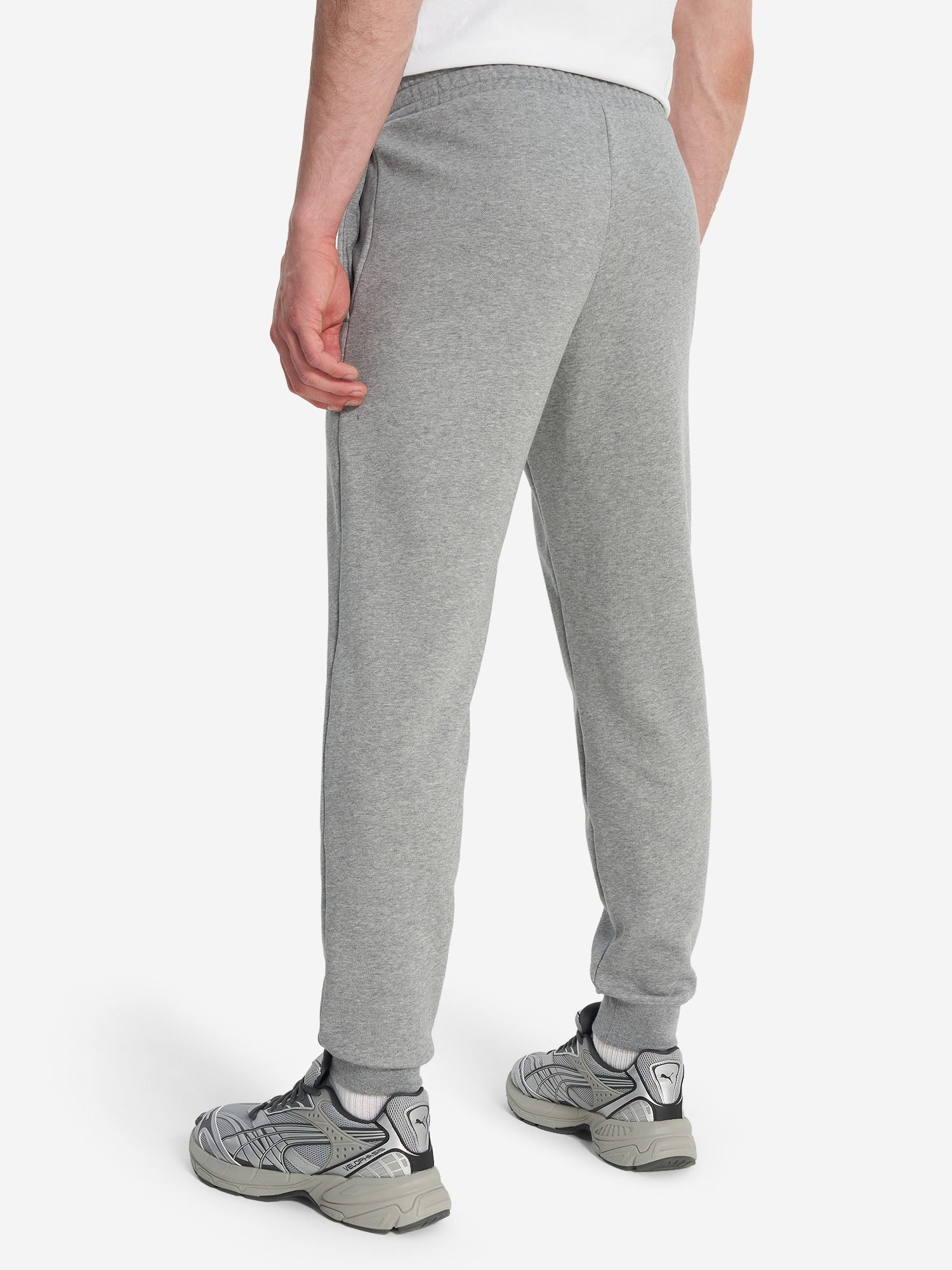 фото Брюки мужские puma ess no. 1 logo, серый