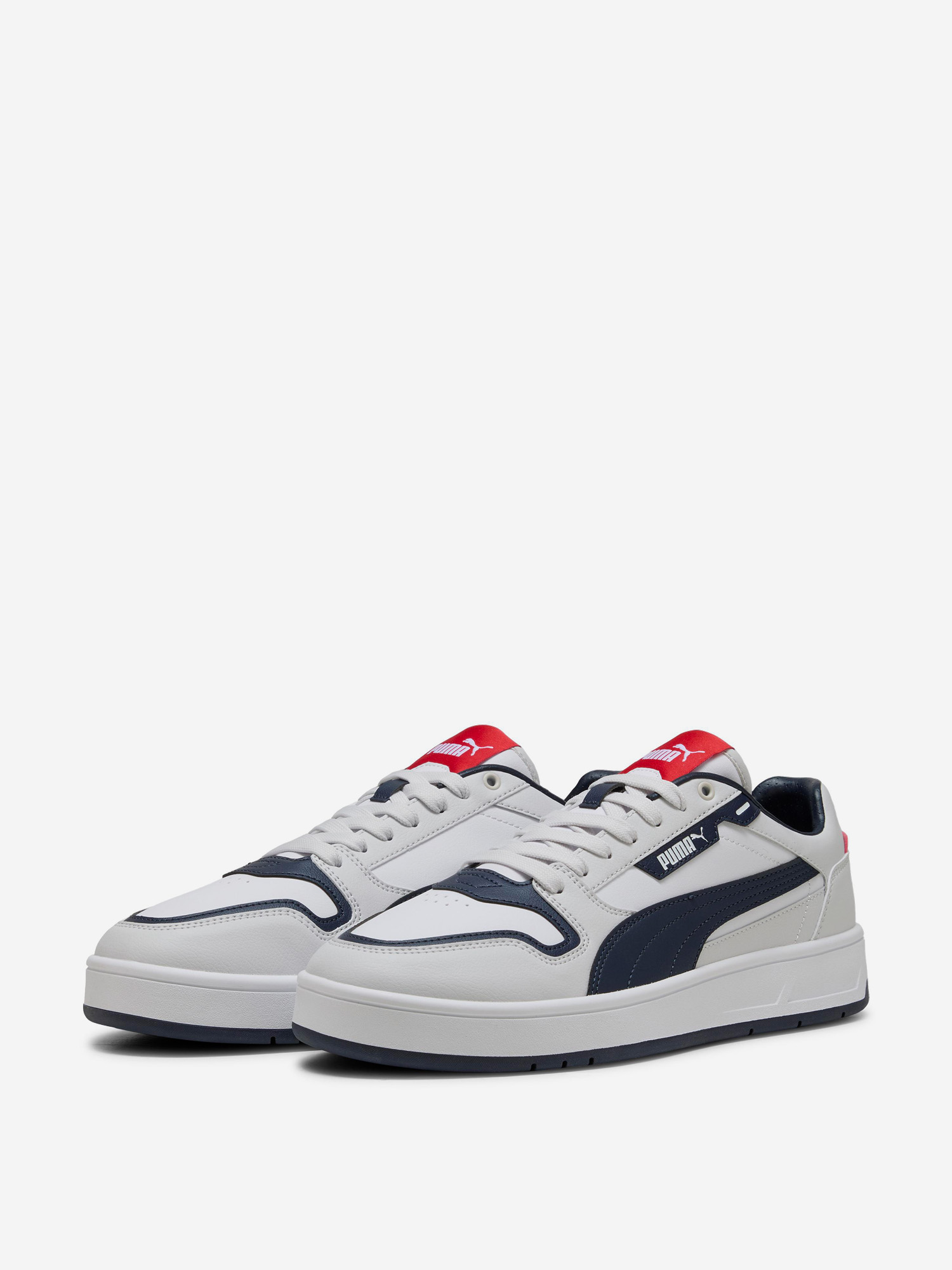 фото Кеды мужские puma court classic street, белый