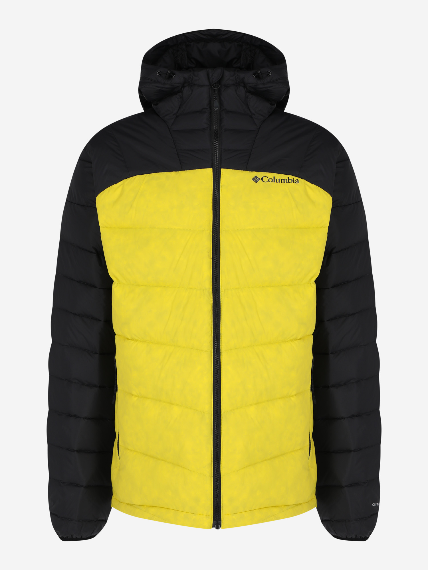 фото Пуховик мужской columbia centennial creek ii down hooded jacket, желтый