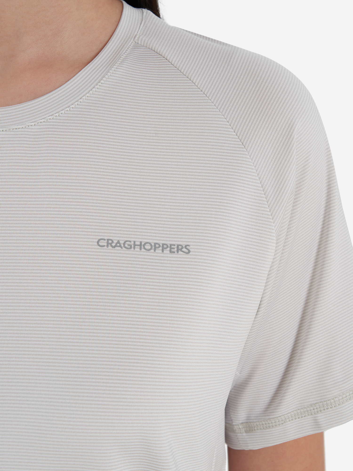 фото Футболка женская craghoppers ellie, серый