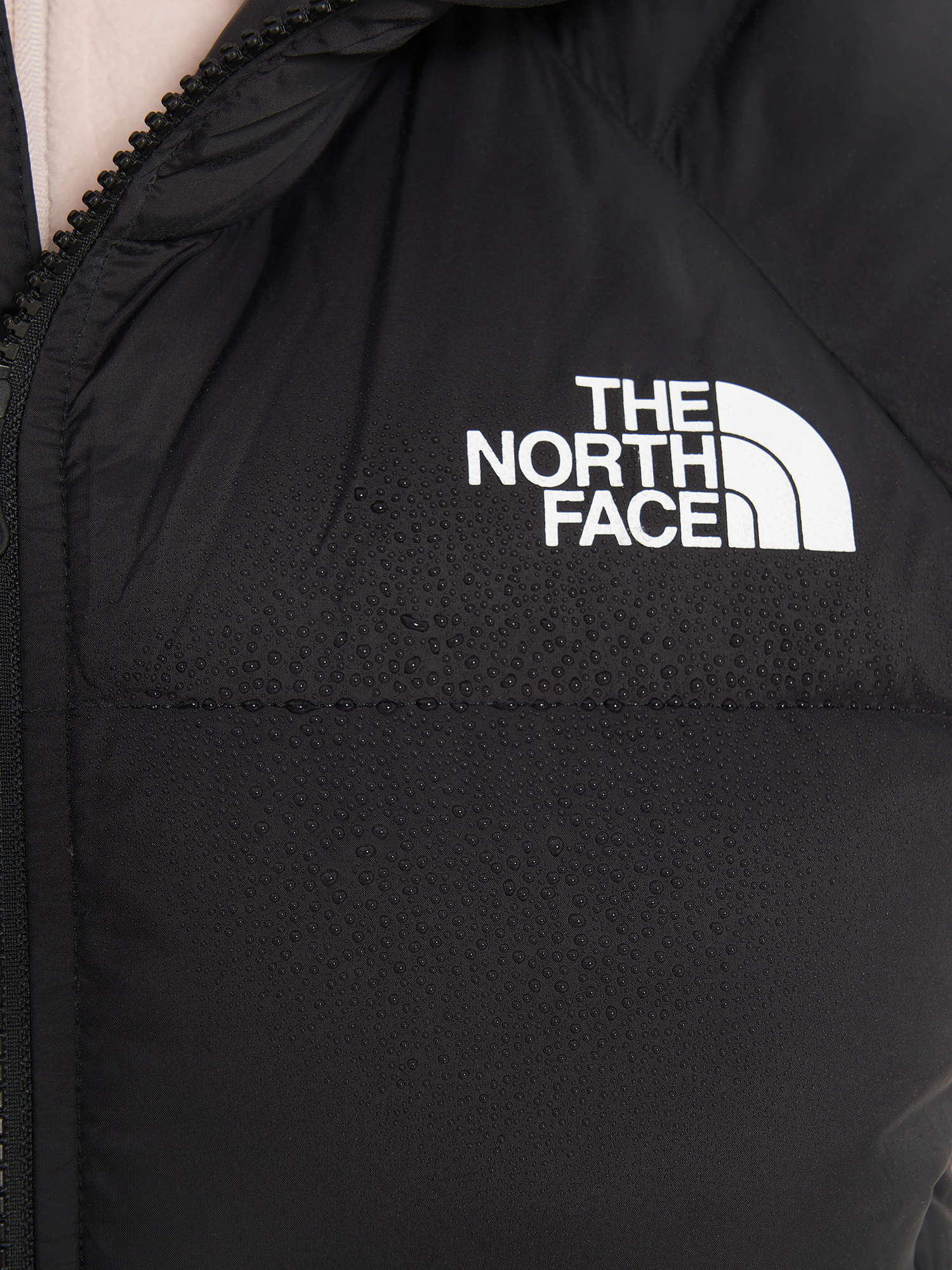 фото Жилет пуховый женский the north face hyalite vest, черный