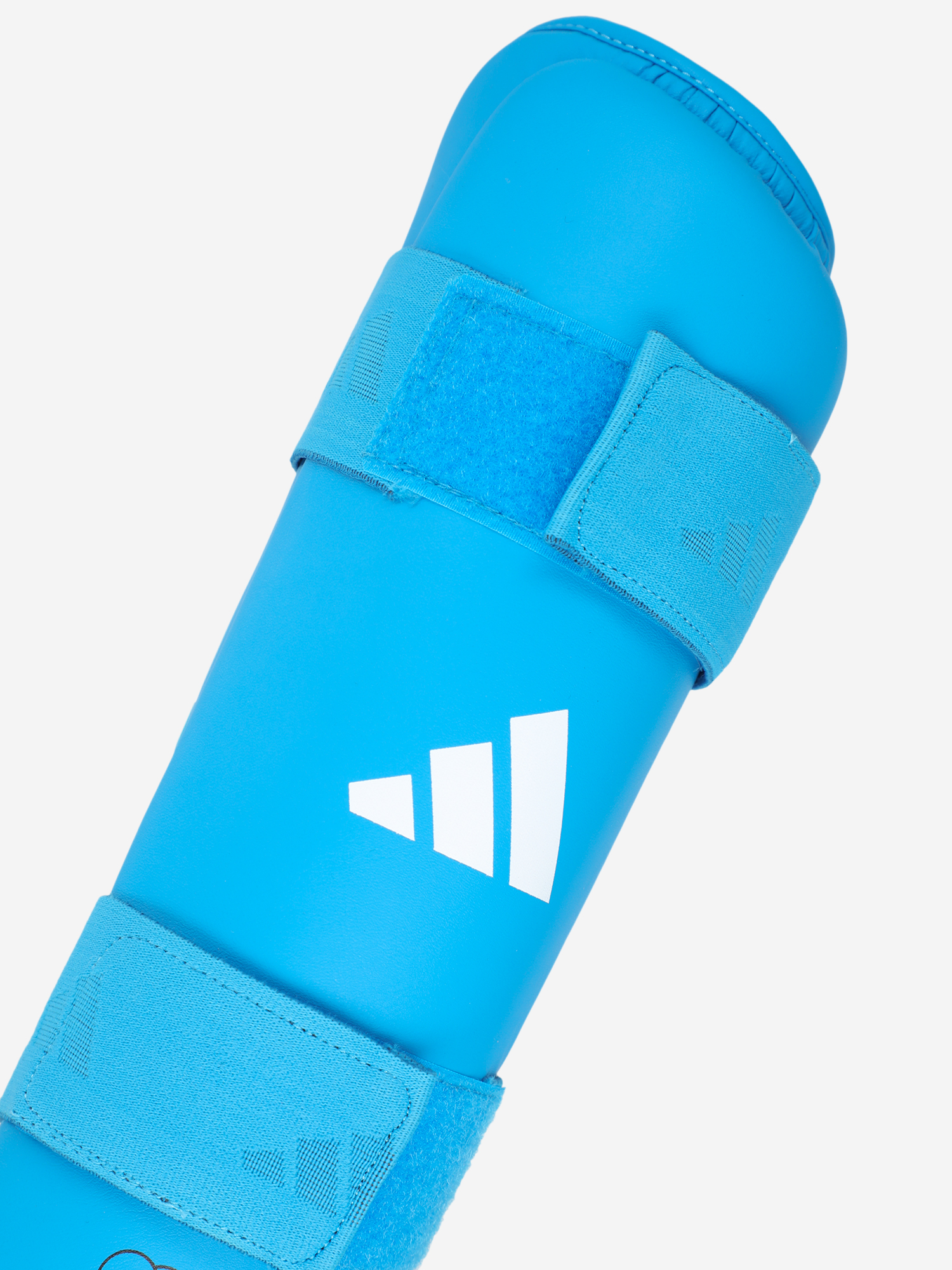 фото Защита голени и стопы adidas wkf shin & removable foot, голубой