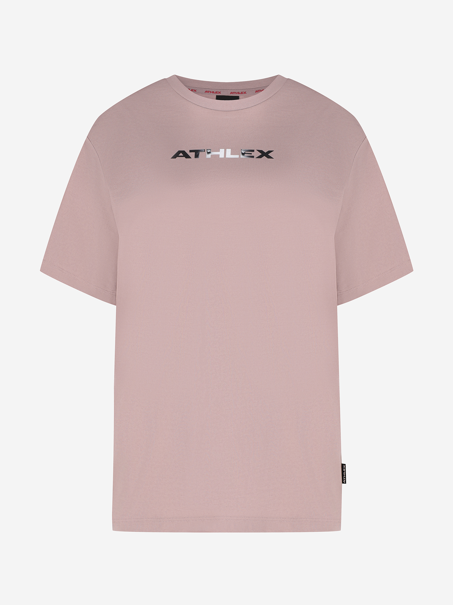 фото Футболка женская оверсайз athlex, розовый