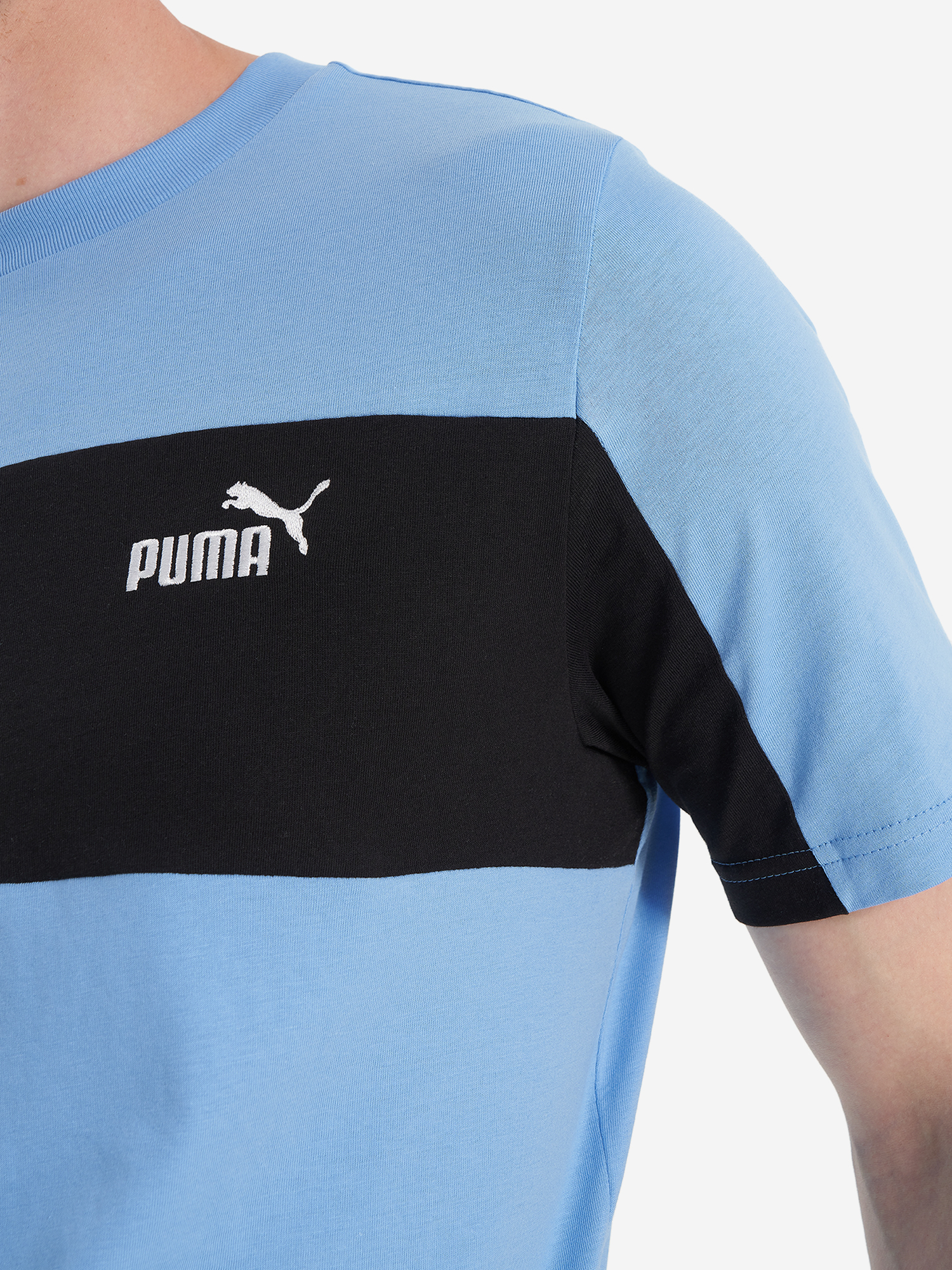 фото Футболка мужская puma, голубой