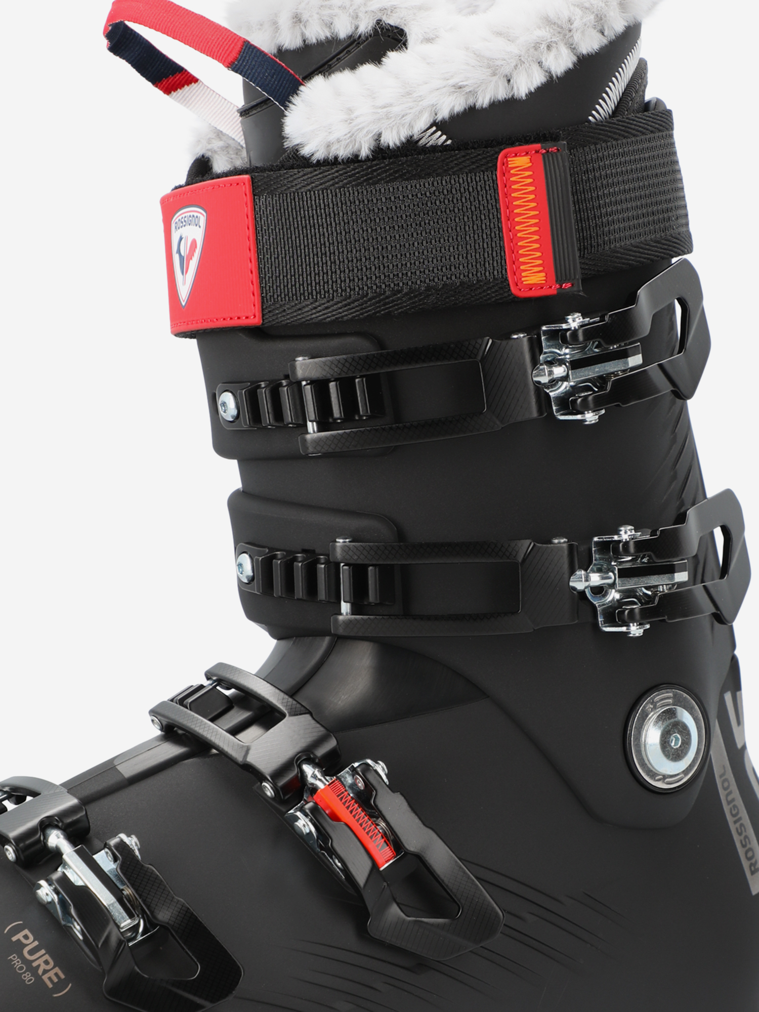 фото Ботинки горнолыжные женские rossignol pure pro 80, черный
