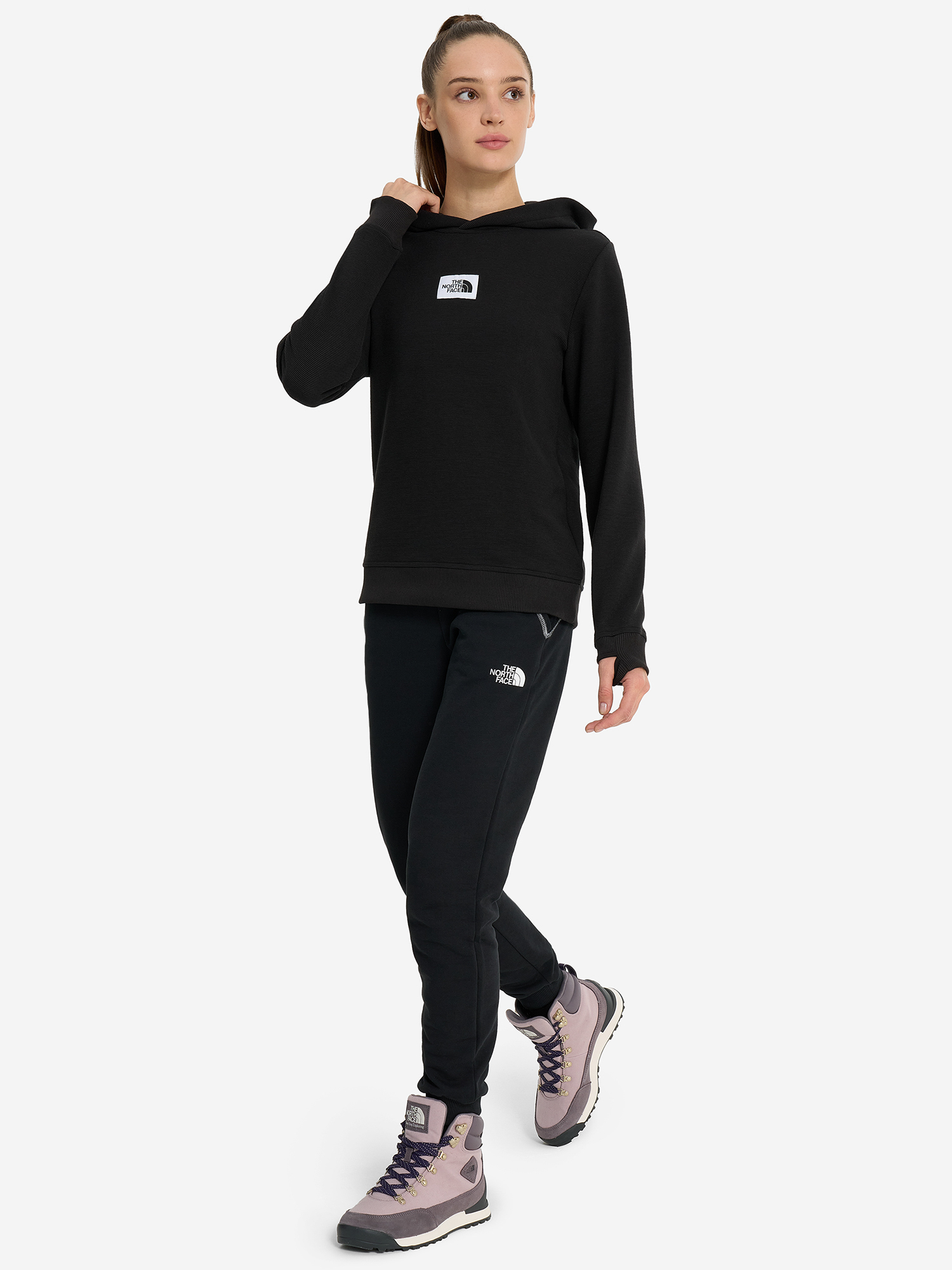 фото Брюки женские the north face hakuun, черный