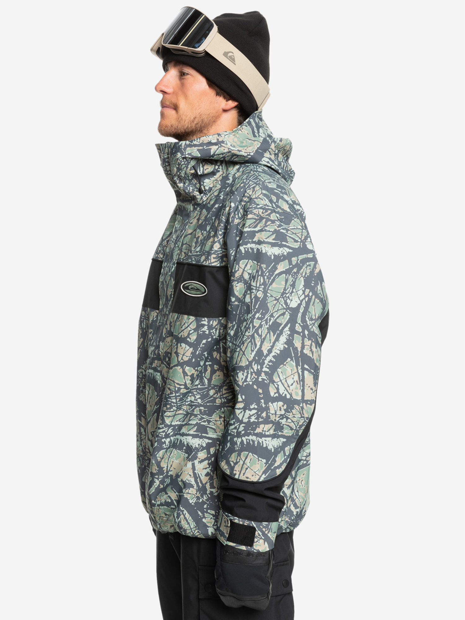 фото Куртка утепленная мужская quiksilver high altitude 20 k, мультицвет
