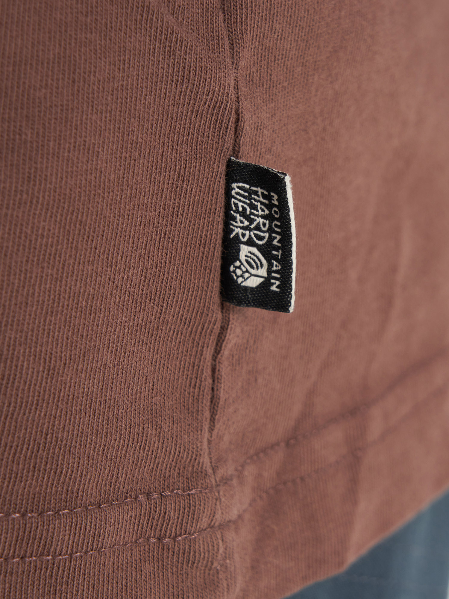 фото Футболка мужская mountain hardwear mountains collab short sleeve, коричневый