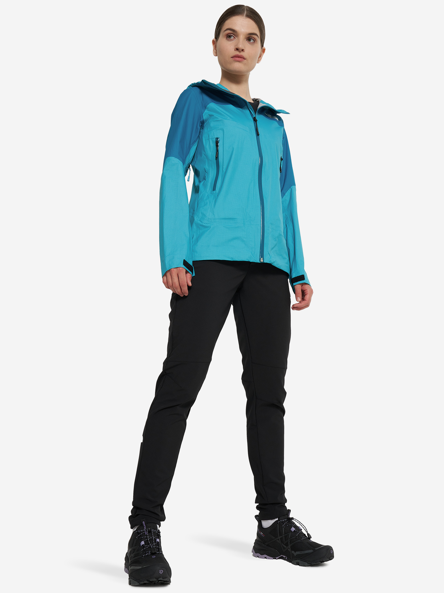 фото Куртка мембранная женская the north face signal, голубой