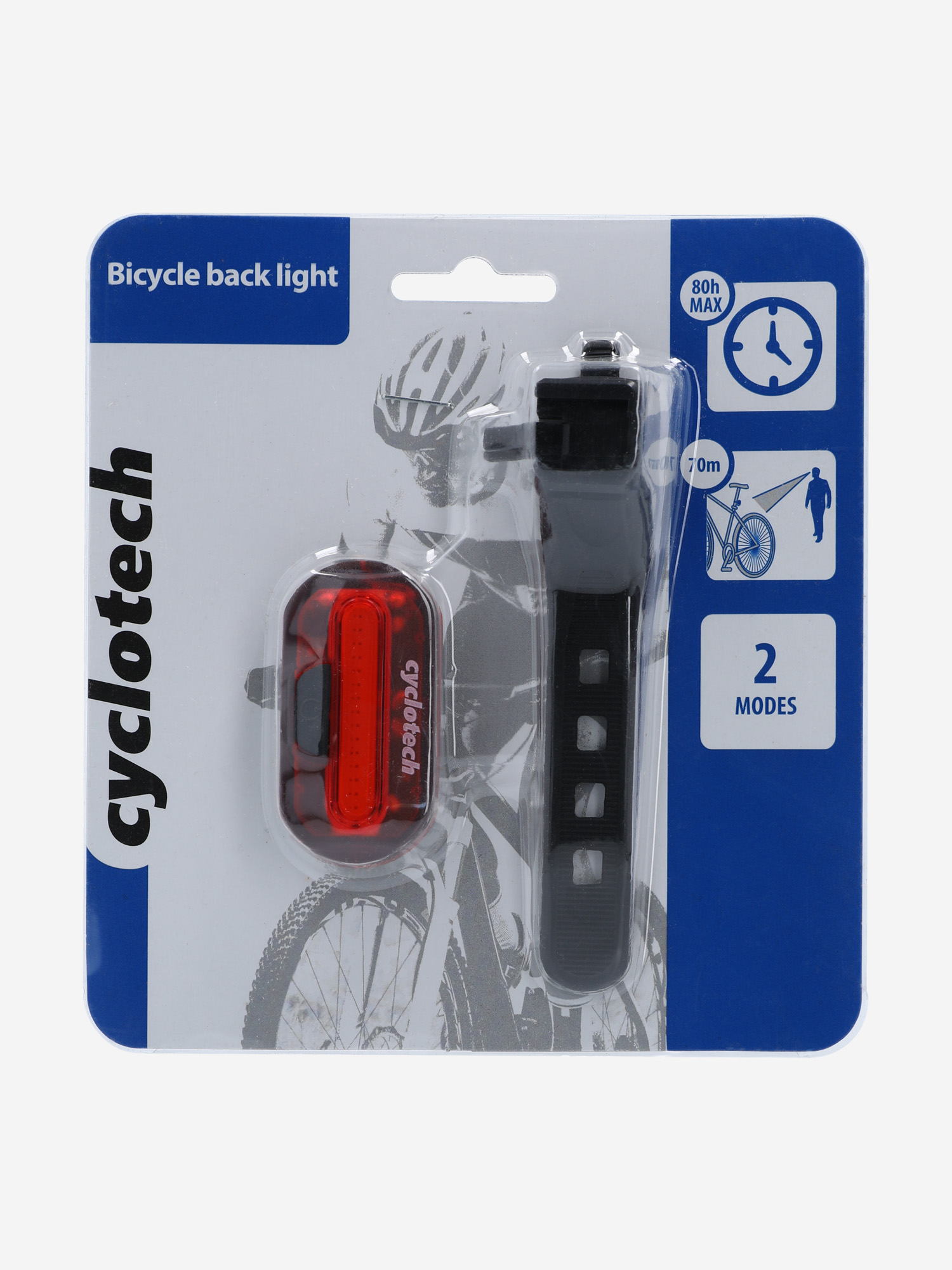 фото Фонарь велосипедный cyclotech crl-4, черный