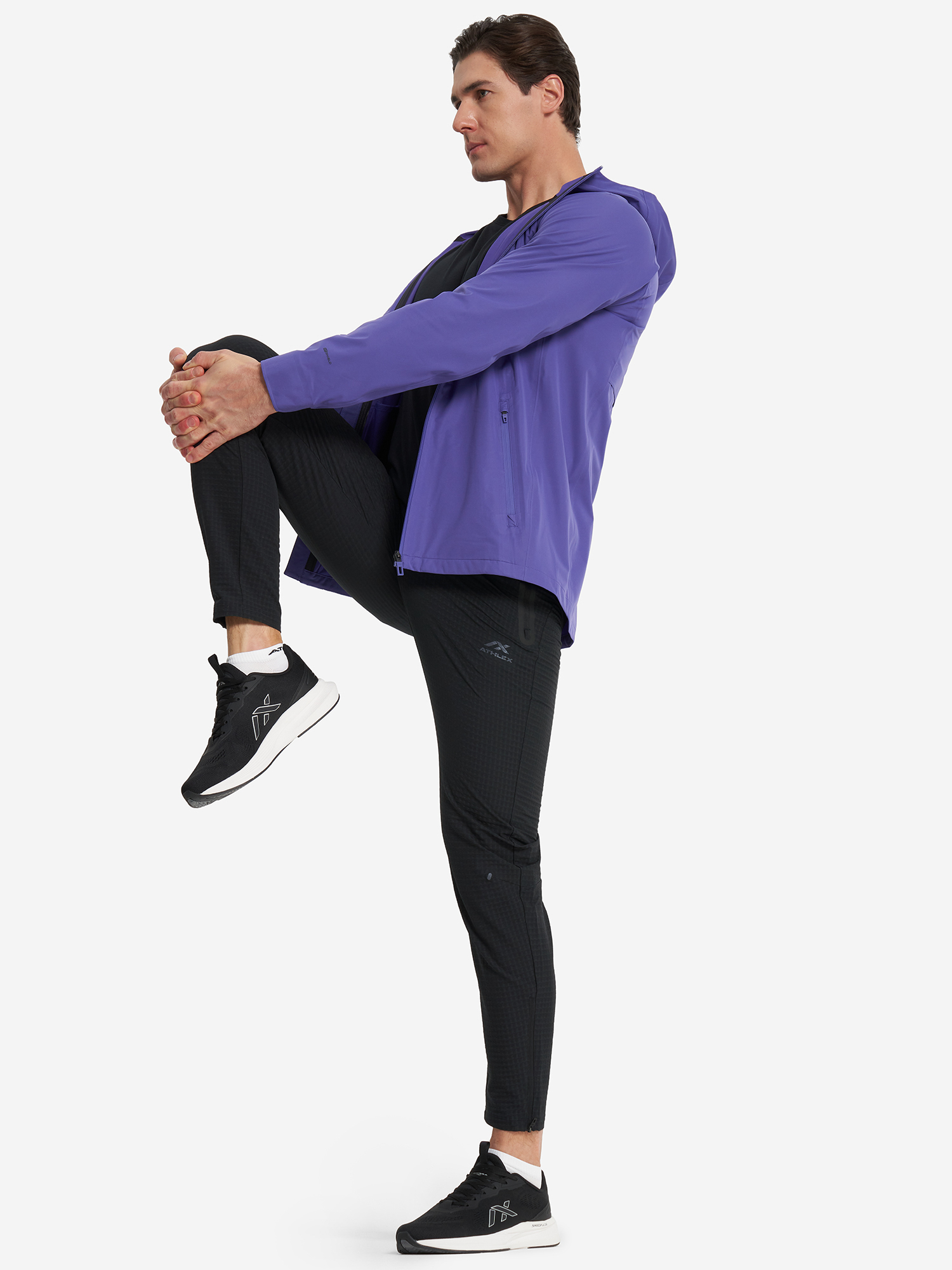 фото Брюки мужские athlex, черный