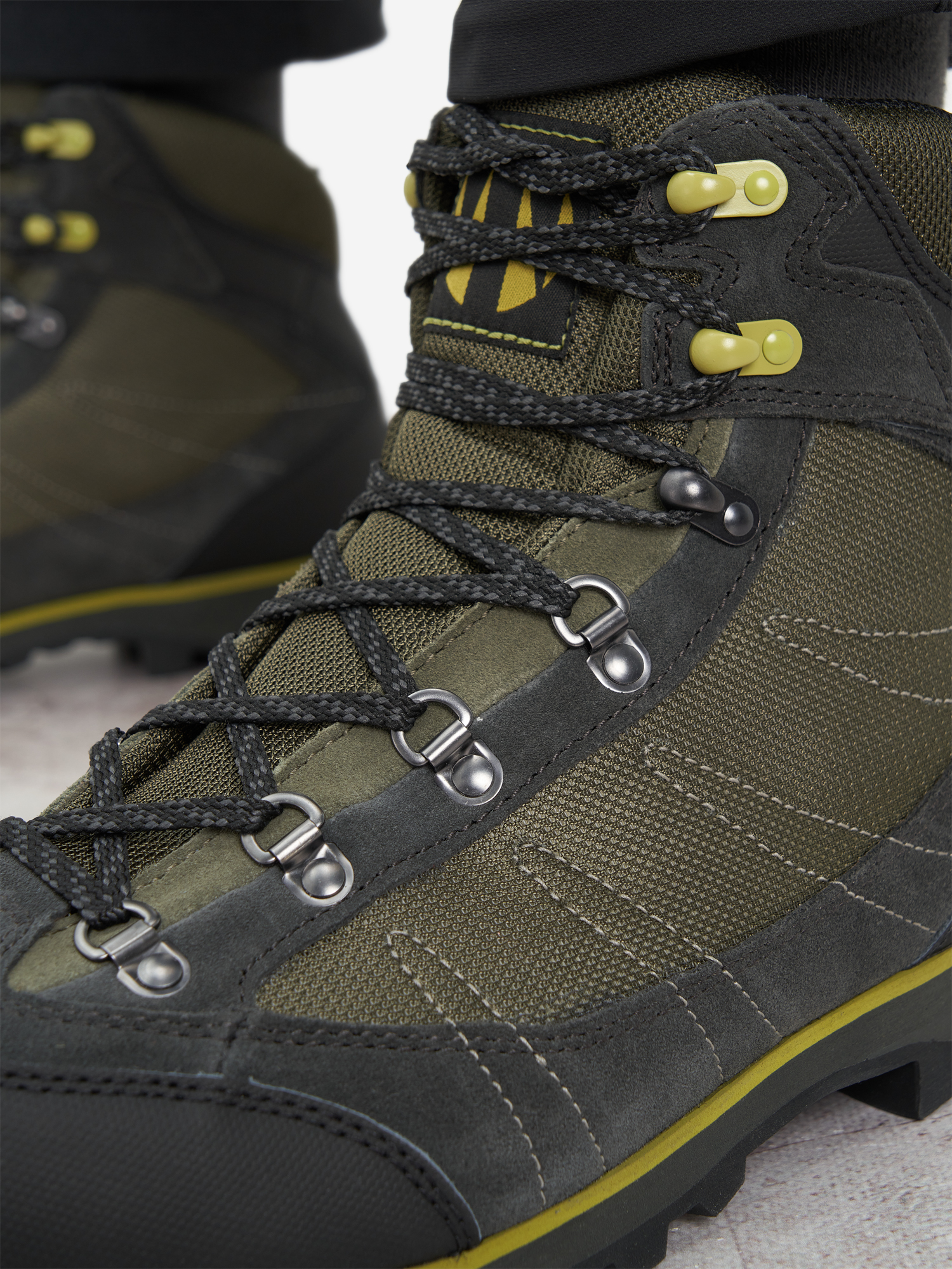фото Ботинки мужские tecnica makalu iv gtx, зеленый